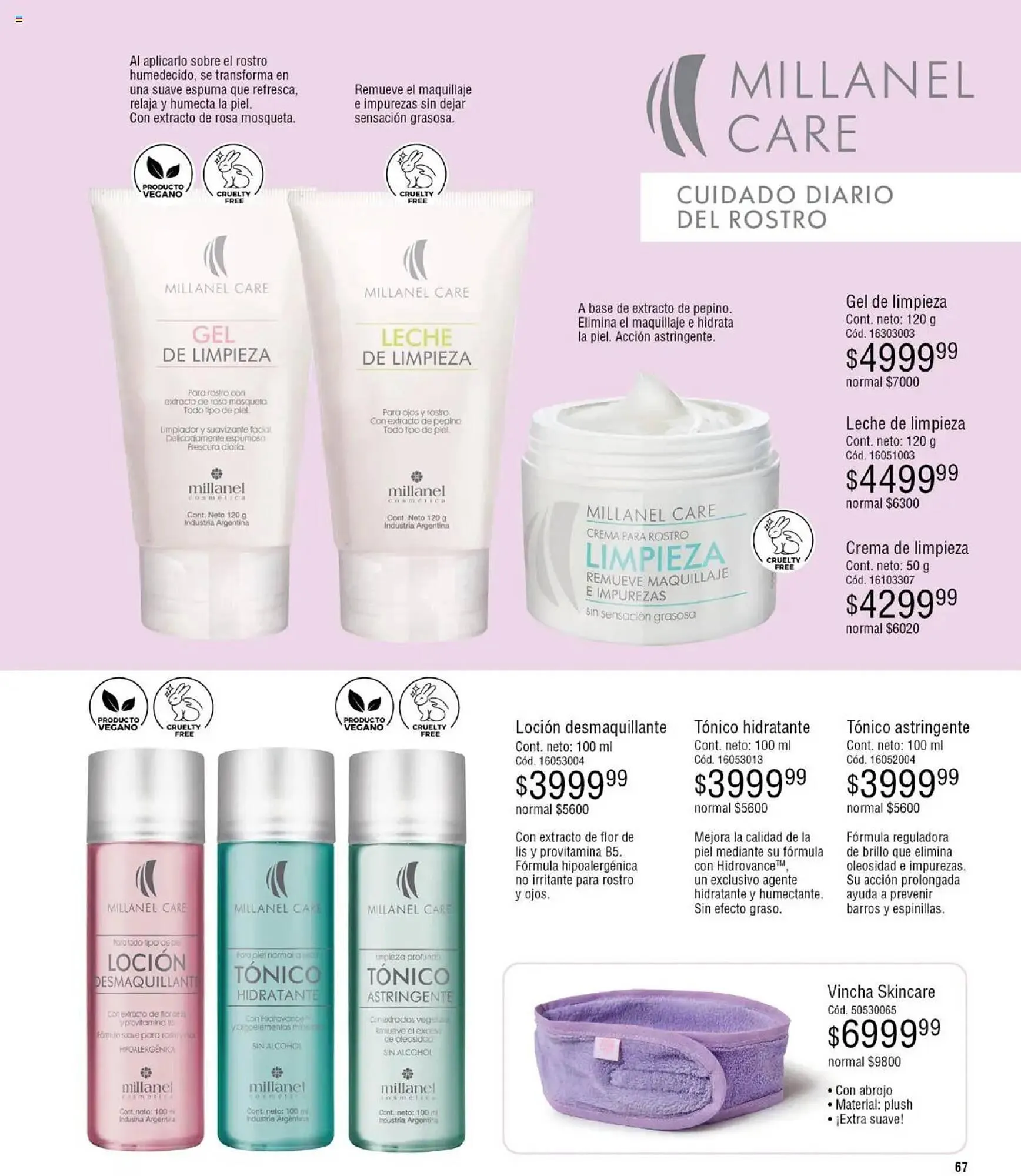 Ofertas de Catálogo Millanel Cosmética 31 de marzo al 27 de abril 2025 - Página 67 del catálogo