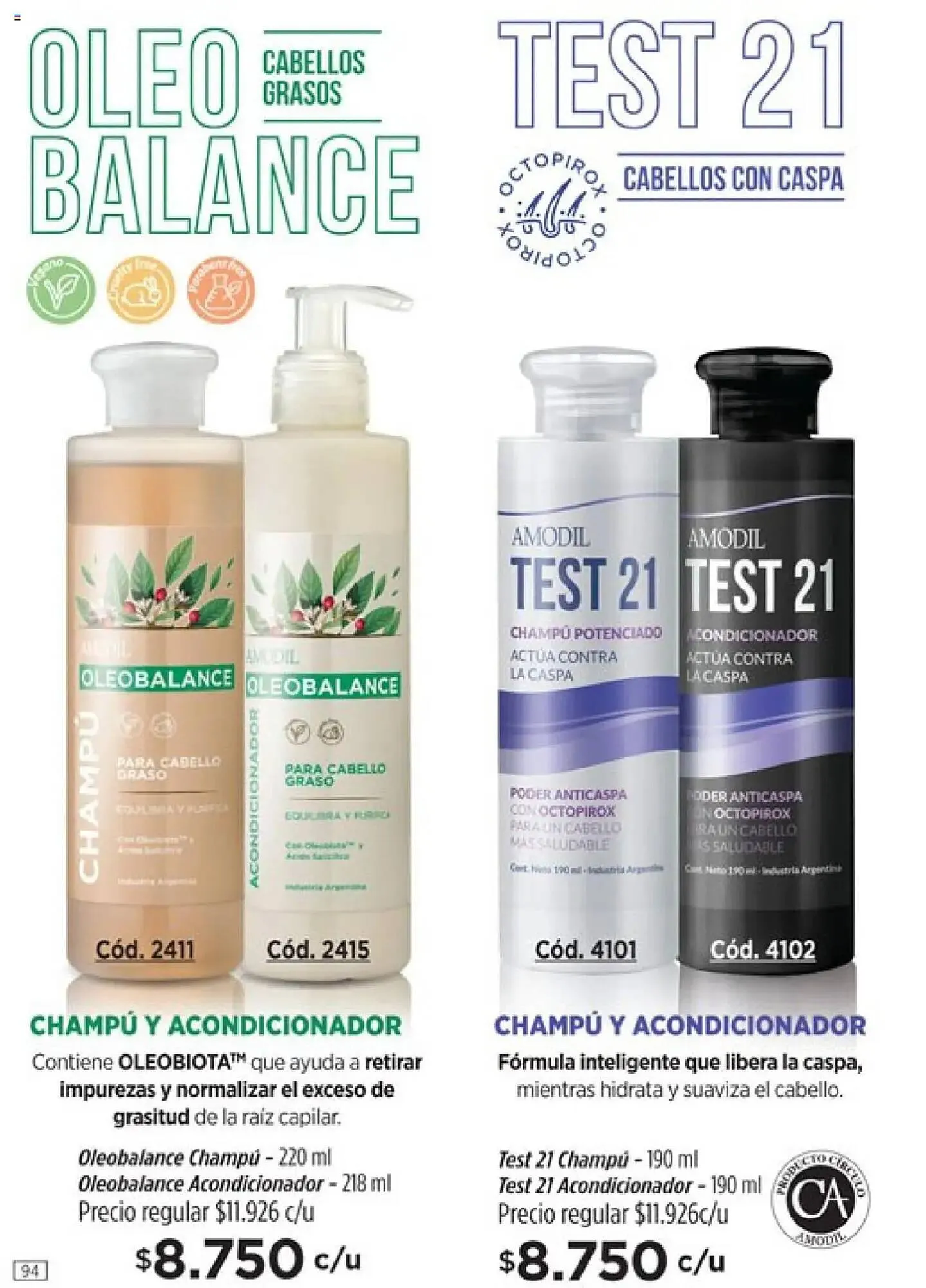 Ofertas de Catálogo Amodil 14 de octubre al 1 de diciembre 2025 - Página 94 del catálogo