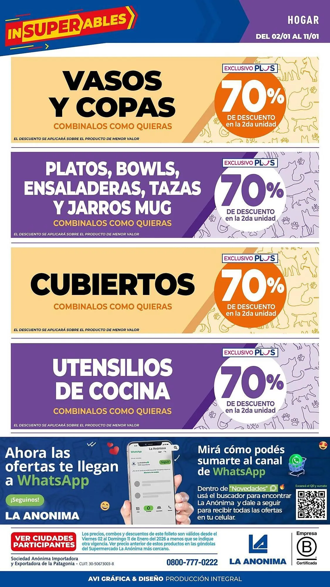 Ofertas de Catálogo La Anonima 1 de febrero al 1 de noviembre 2026 - Página 39 del catálogo