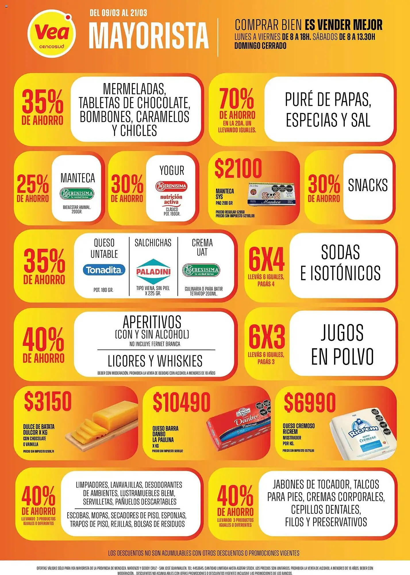Ofertas de Catálogo Supermercados Vea 9 de marzo al 21 de marzo 2026 - Página 2 del catálogo