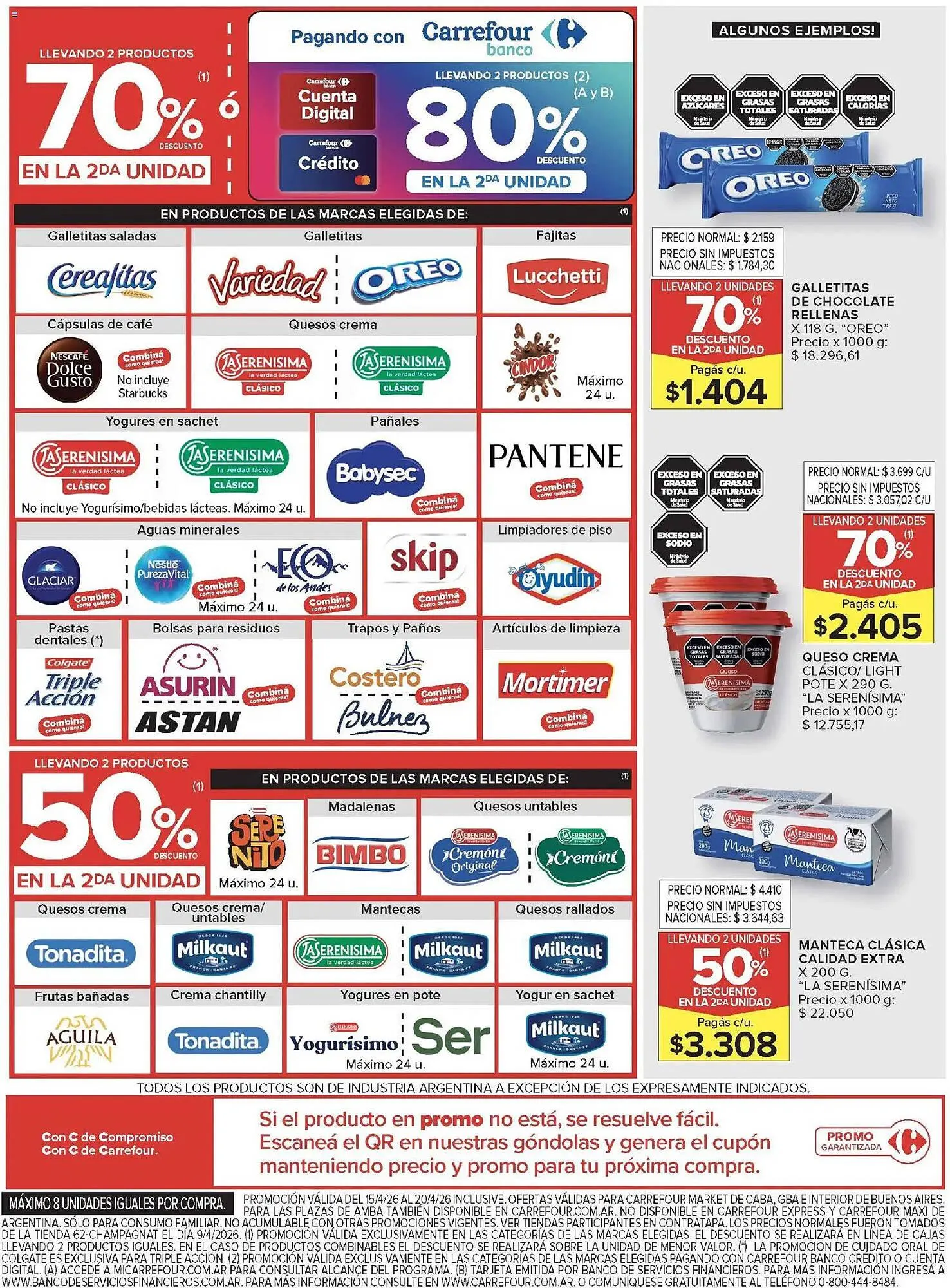Ofertas de Catálogo Carrefour 15 de abril al 20 de abril 2026 - Página 26 del catálogo