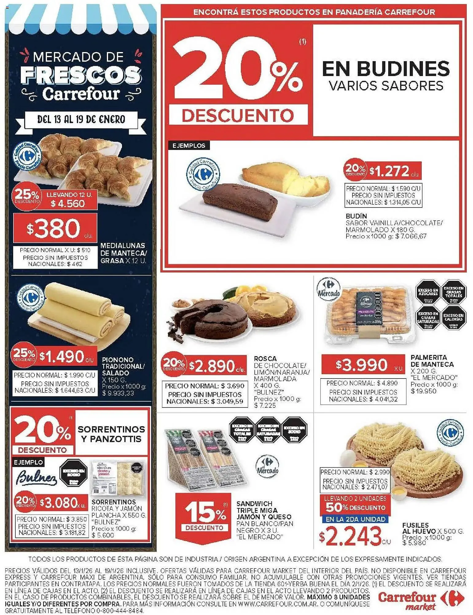 Ofertas de Folleto Carrefour Market 13 de enero al 19 de enero 2026 - Página 18 del catálogo