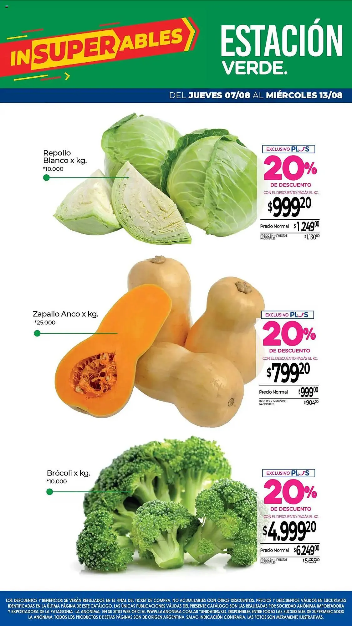 Ofertas de Catálogo La Anonima 7 de agosto al 13 de agosto 2025 - Página 6 del catálogo