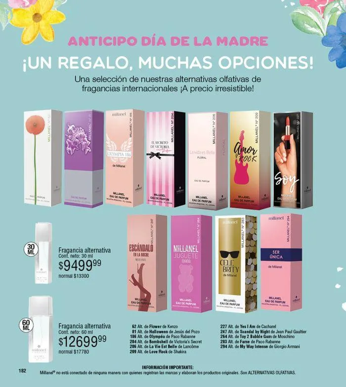 Ofertas de Catálogo Millanel Cosmética C10 26 de agosto al 22 de septiembre 2024 - Página 206 del catálogo