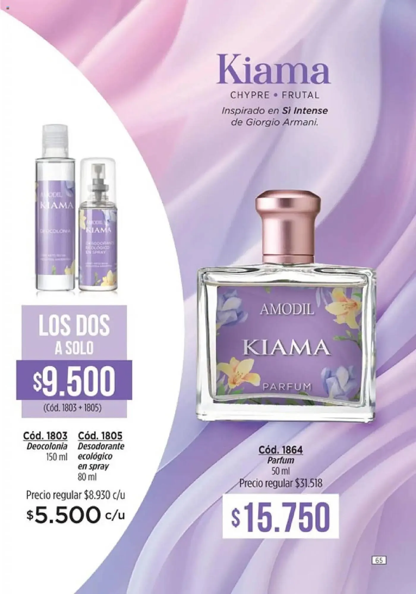 Ofertas de Catálogo Amodil 24 de marzo al 6 de abril 2025 - Página 65 del catálogo