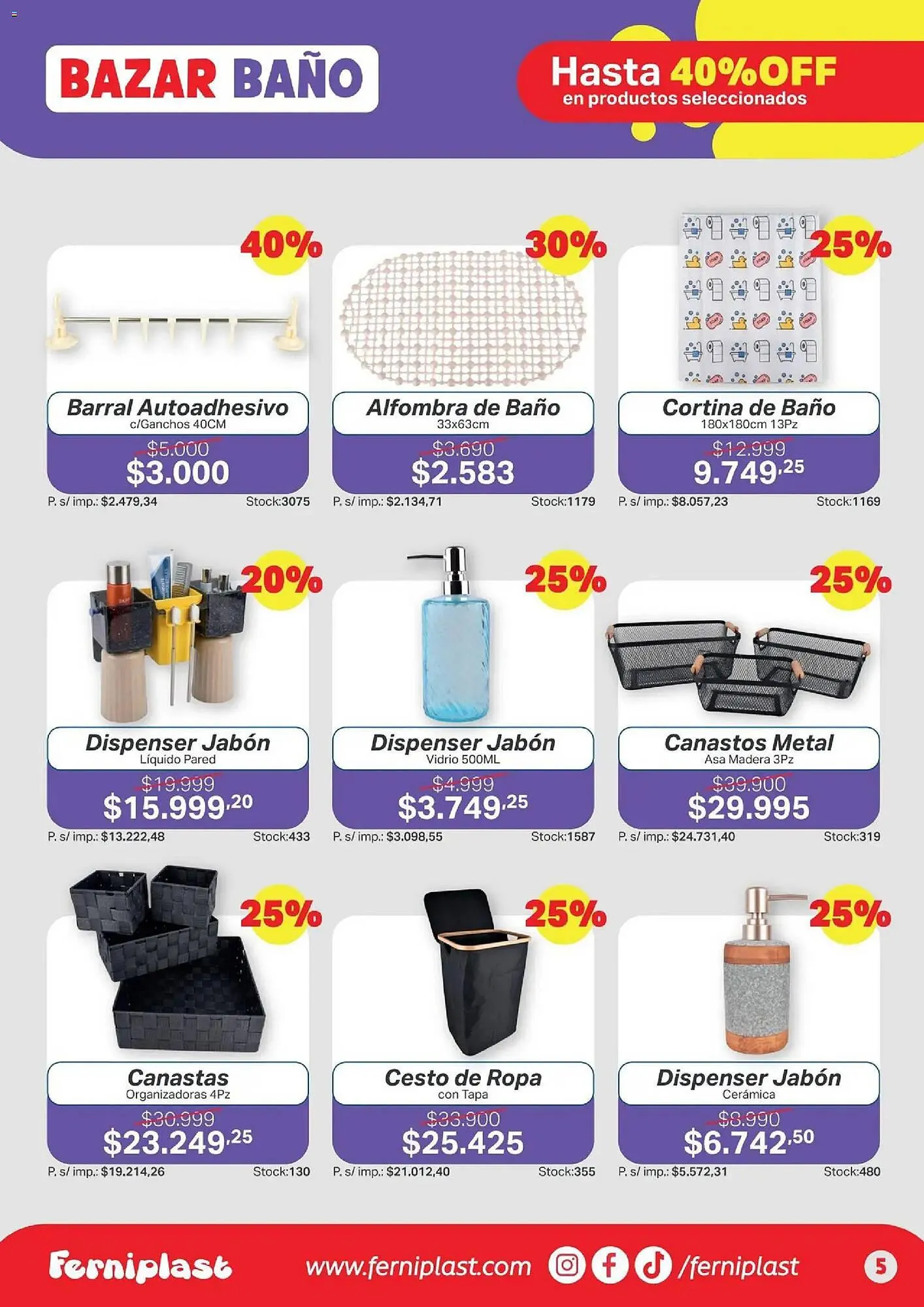 Ofertas de Catálogo Ferniplast 16 de abril al 6 de mayo 2026 - Página 5 del catálogo