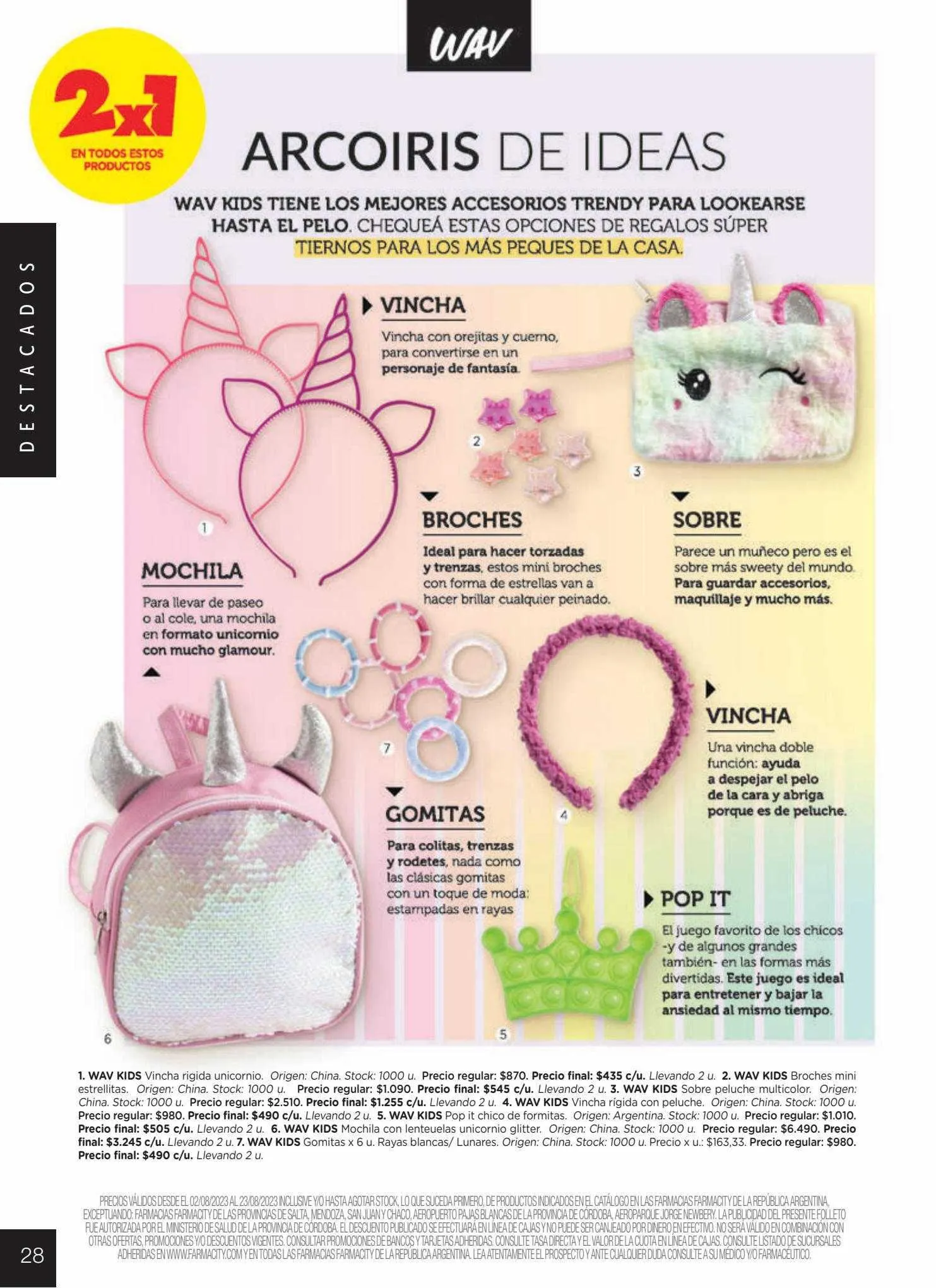 Ofertas de Catálogo Farmacity 1 de junio al 30 de septiembre 2023 - Página 28 del catálogo