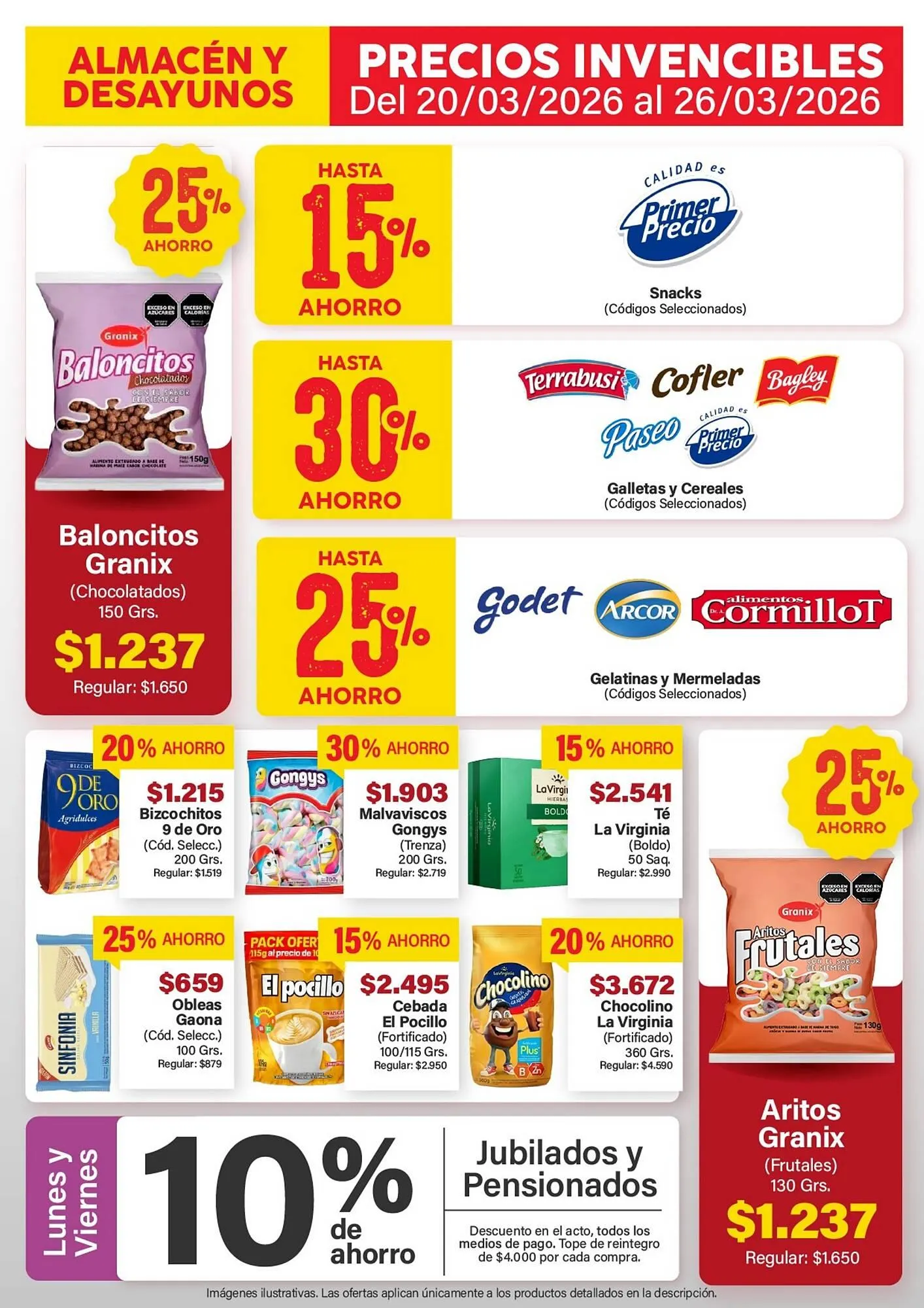 Ofertas de Catálogo Supermercados Aiello 20 de marzo al 26 de marzo 2026 - Página 11 del catálogo