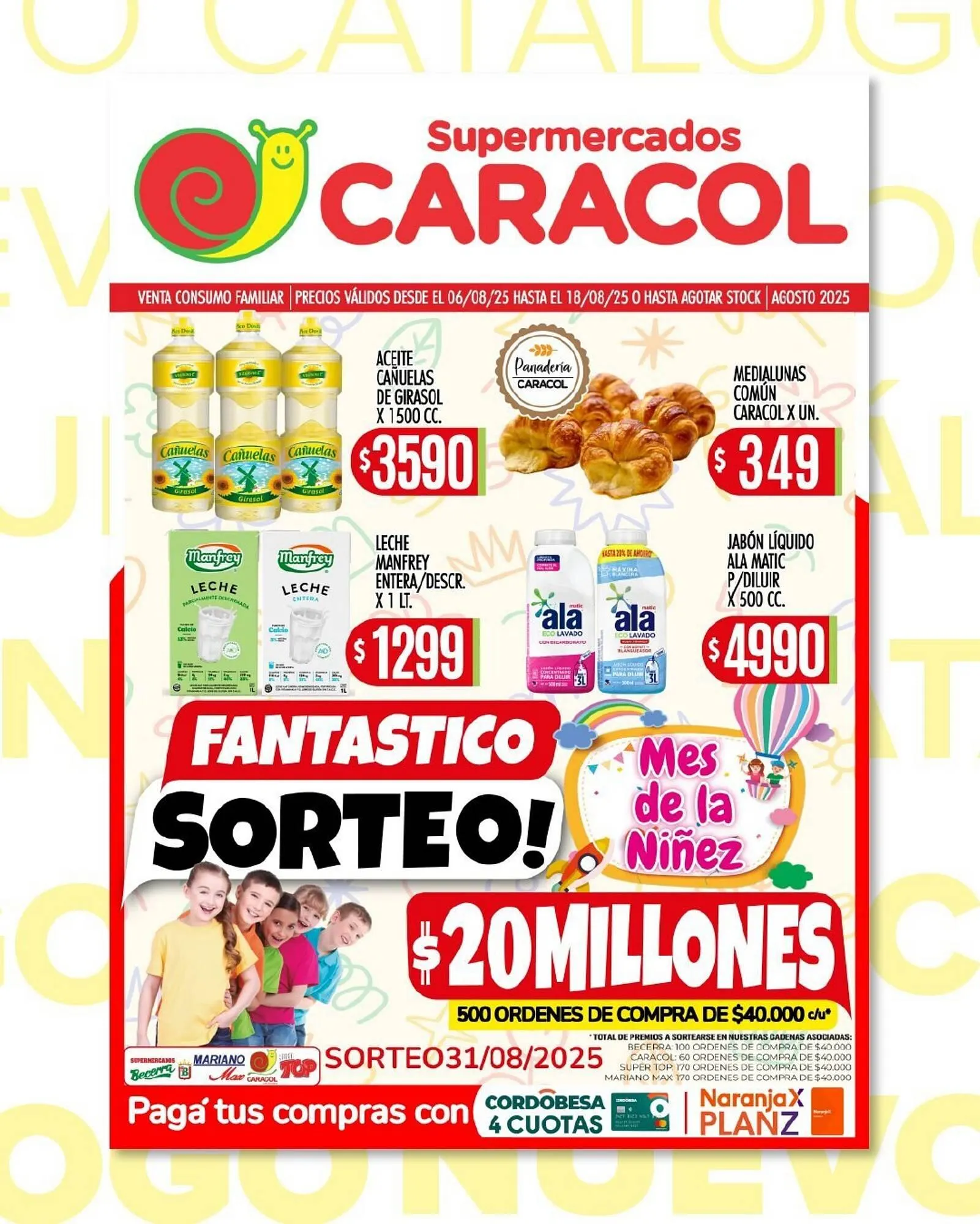 Ofertas de Catálogo Supermercados Caracol 6 de agosto al 18 de agosto 2025 - Página 2 del catálogo