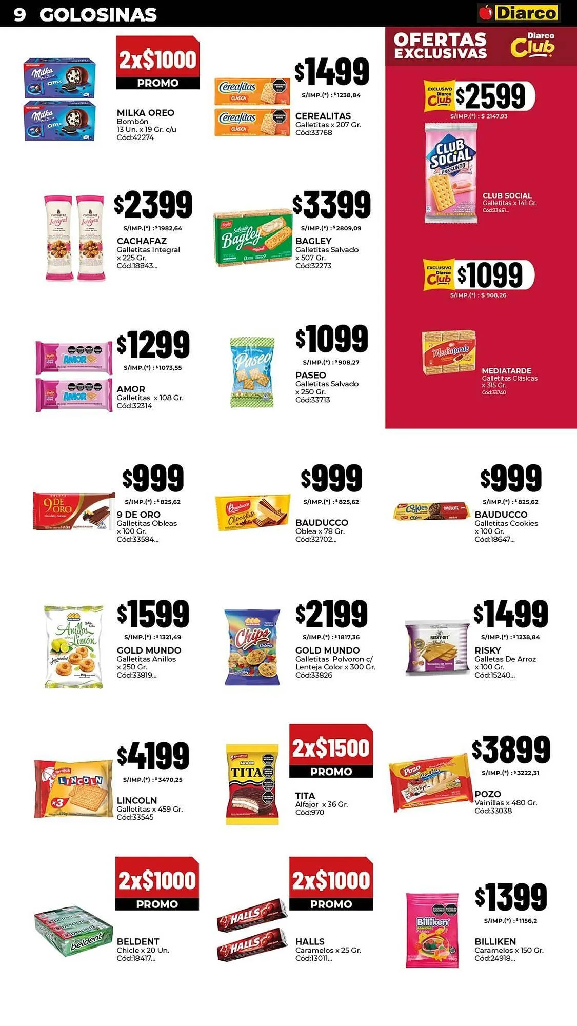 Ofertas de Catálogo Diarco 4 de mayo al 8 de mayo 2026 - Página 9 del catálogo