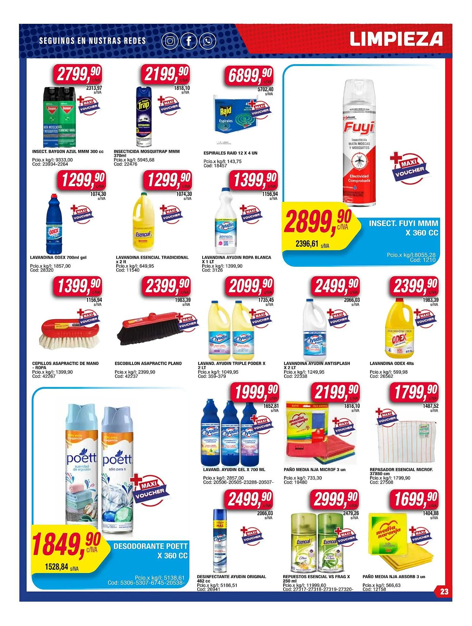 Ofertas de Catálogo Maxiconsumo 21 de julio al 28 de julio 2025 - Página 23 del catálogo