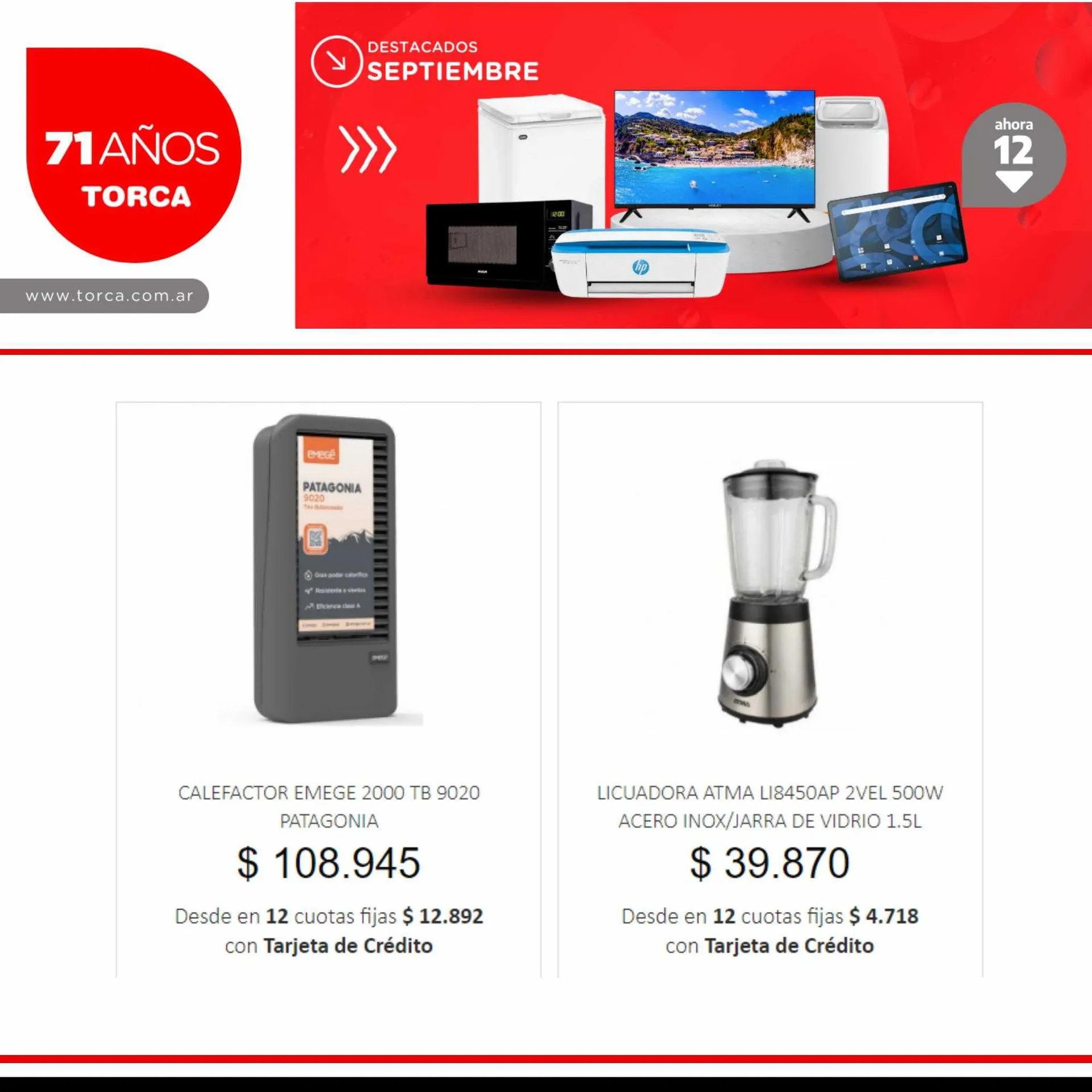 Ofertas de Catálogo Torca Hogar 1 de septiembre al 30 de septiembre 2023 - Página 7 del catálogo