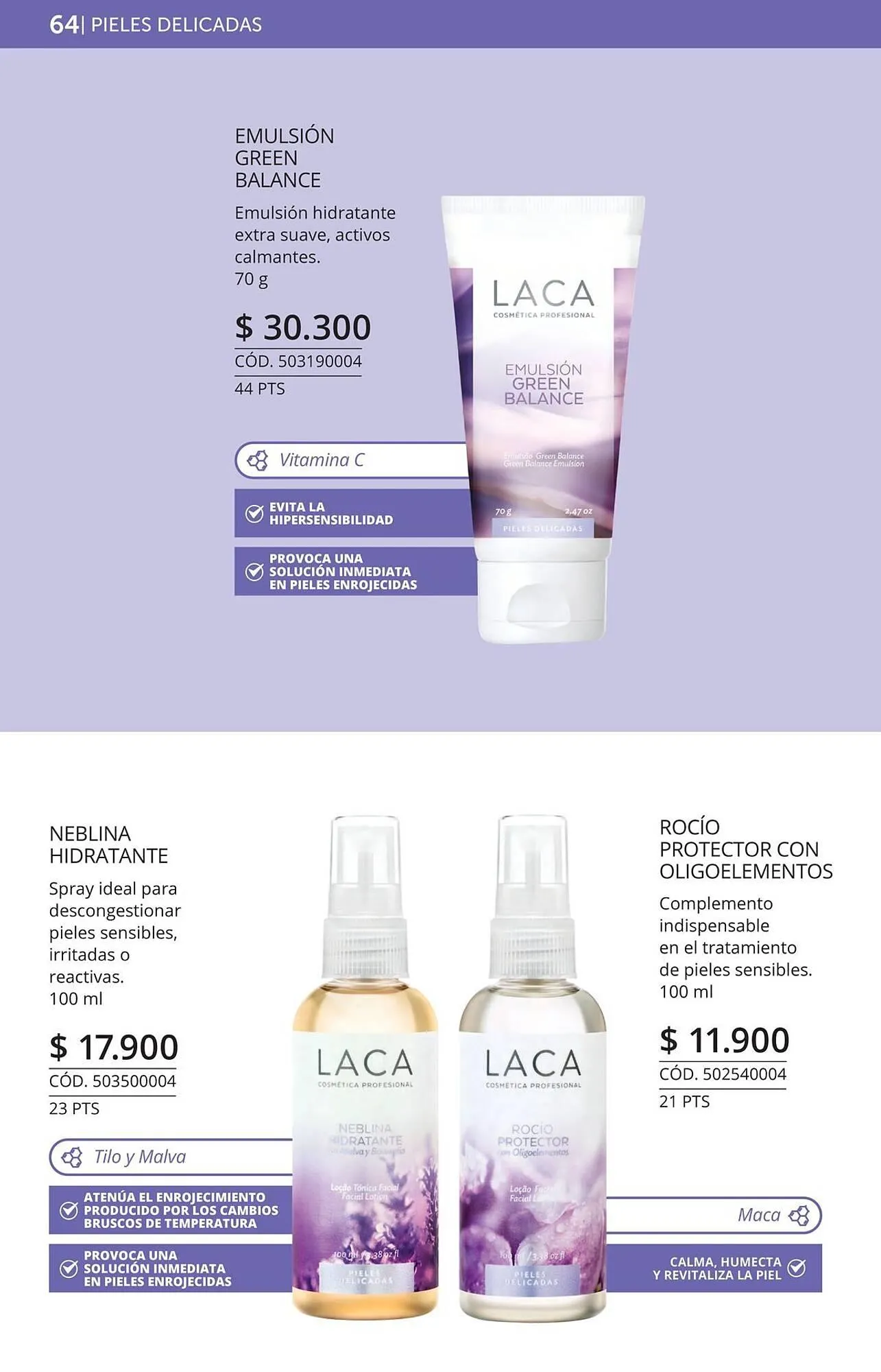 Ofertas de Catálogo Laboratorio LACA 2 de diciembre al 31 de diciembre 2024 - Página 64 del catálogo