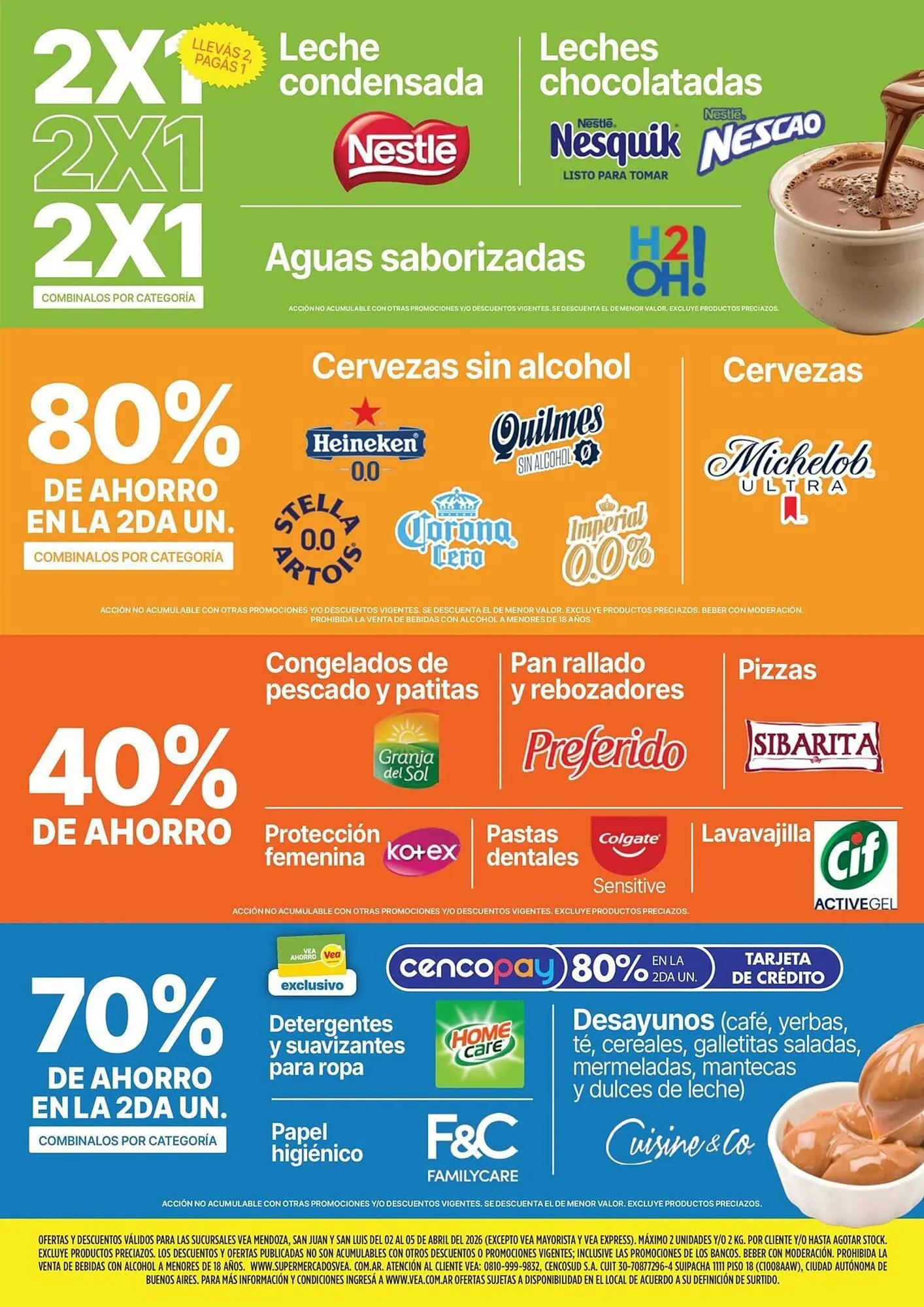 Ofertas de Catálogo Supermercados Vea 2 de abril al 5 de abril 2026 - Página 8 del catálogo