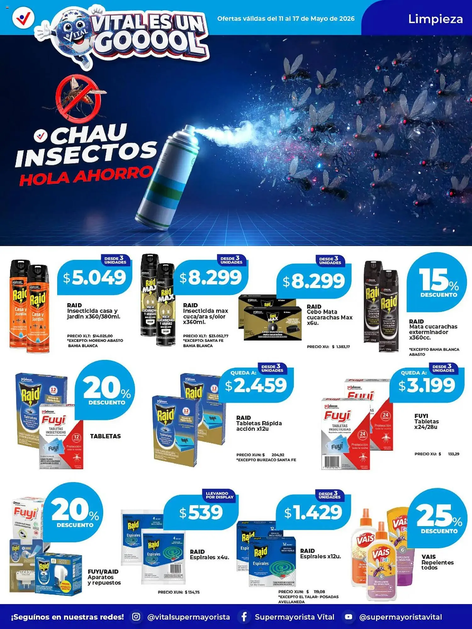 Ofertas de Catálogo Supermayorista Vital 11 de mayo al 17 de mayo 2026 - Página 9 del catálogo
