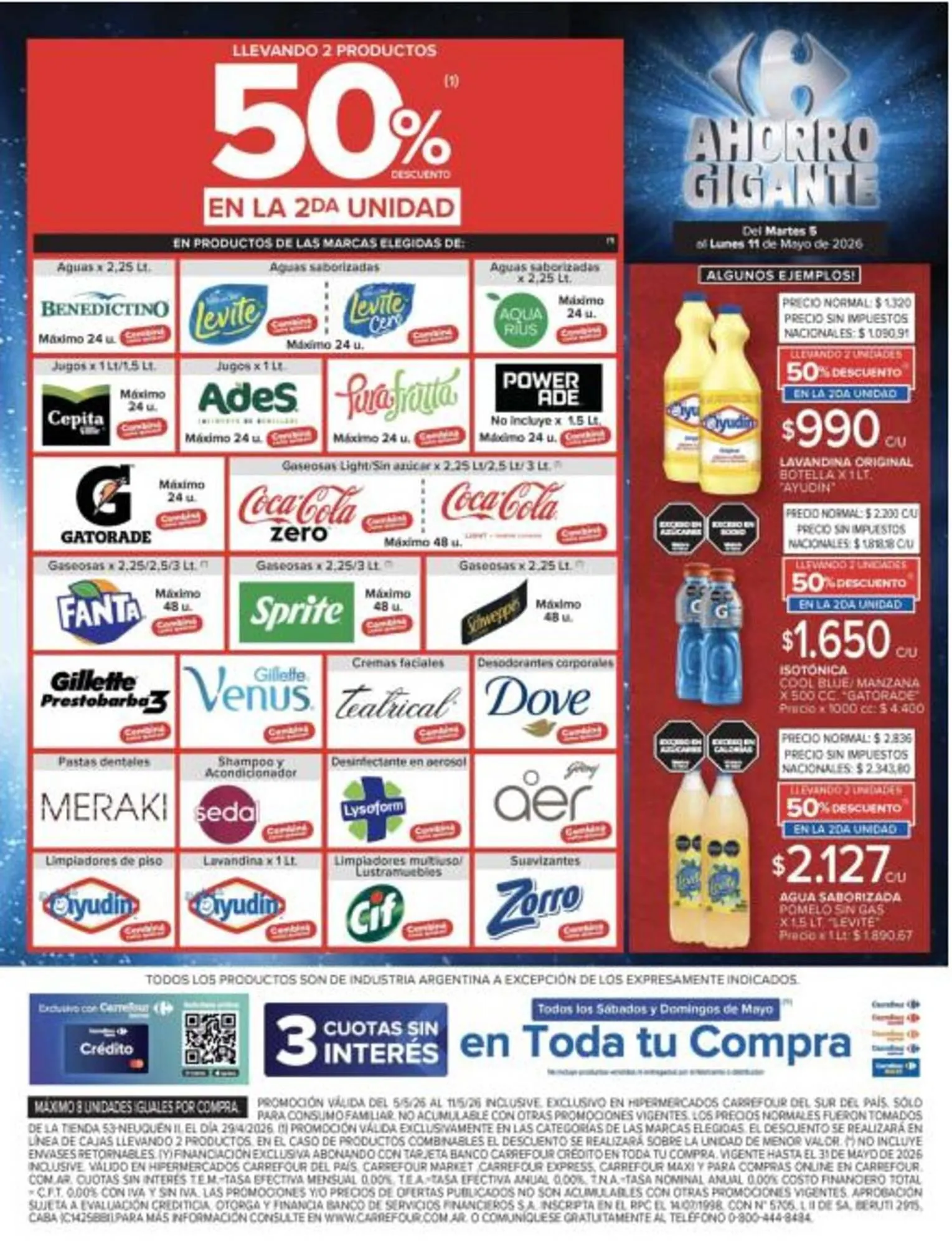 Ofertas de Catálogo Carrefour 5 de mayo al 12 de mayo 2026 - Página 6 del catálogo