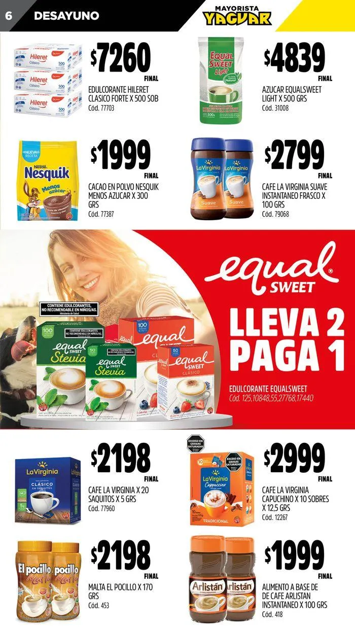 Ofertas de Ofertas Supermercados Yaguar Trelew 24 de junio al 30 de junio 2024 - Página 6 del catálogo