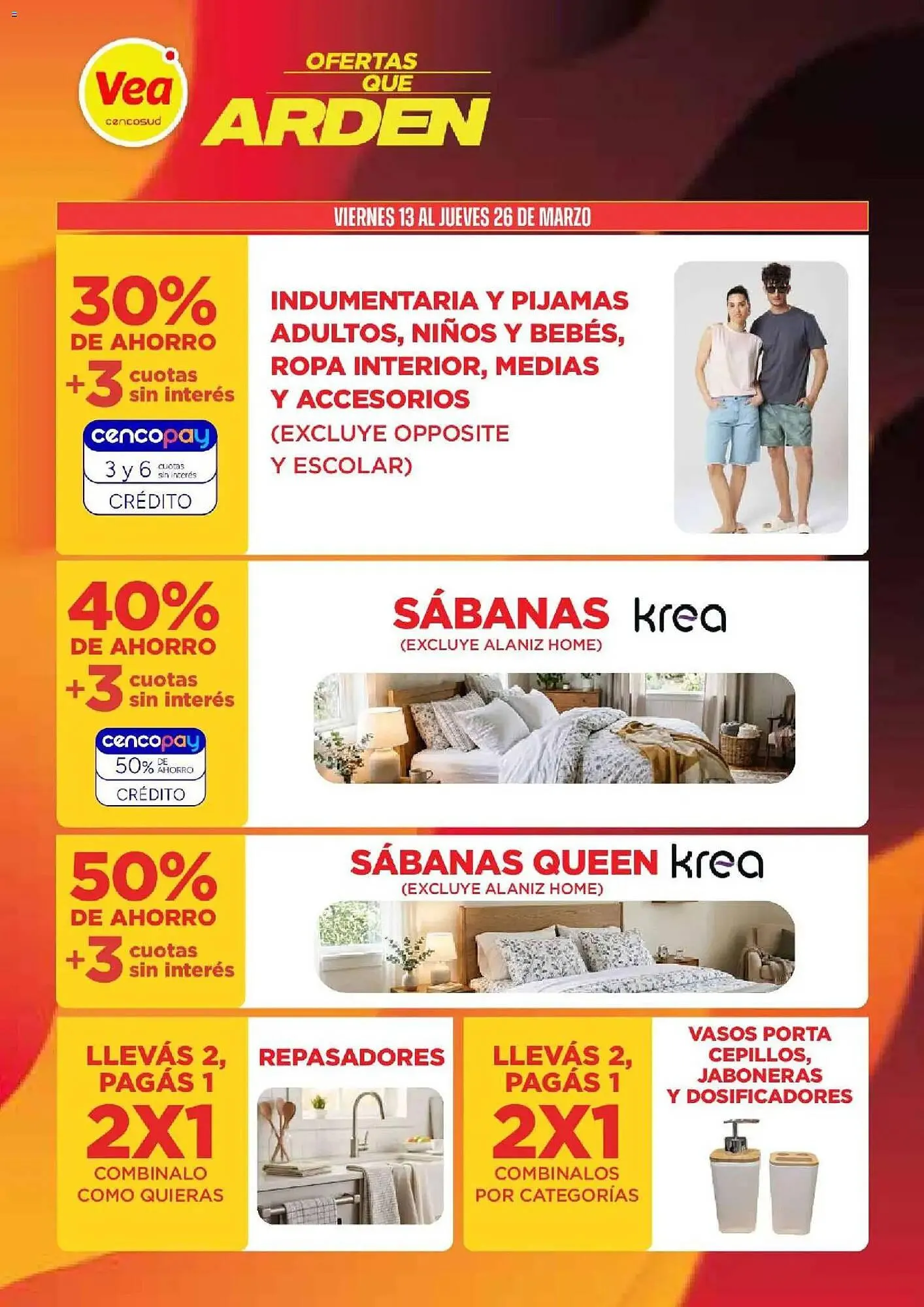 Ofertas de Catálogo Supermercados Vea 13 de marzo al 26 de marzo 2026 - Página 12 del catálogo