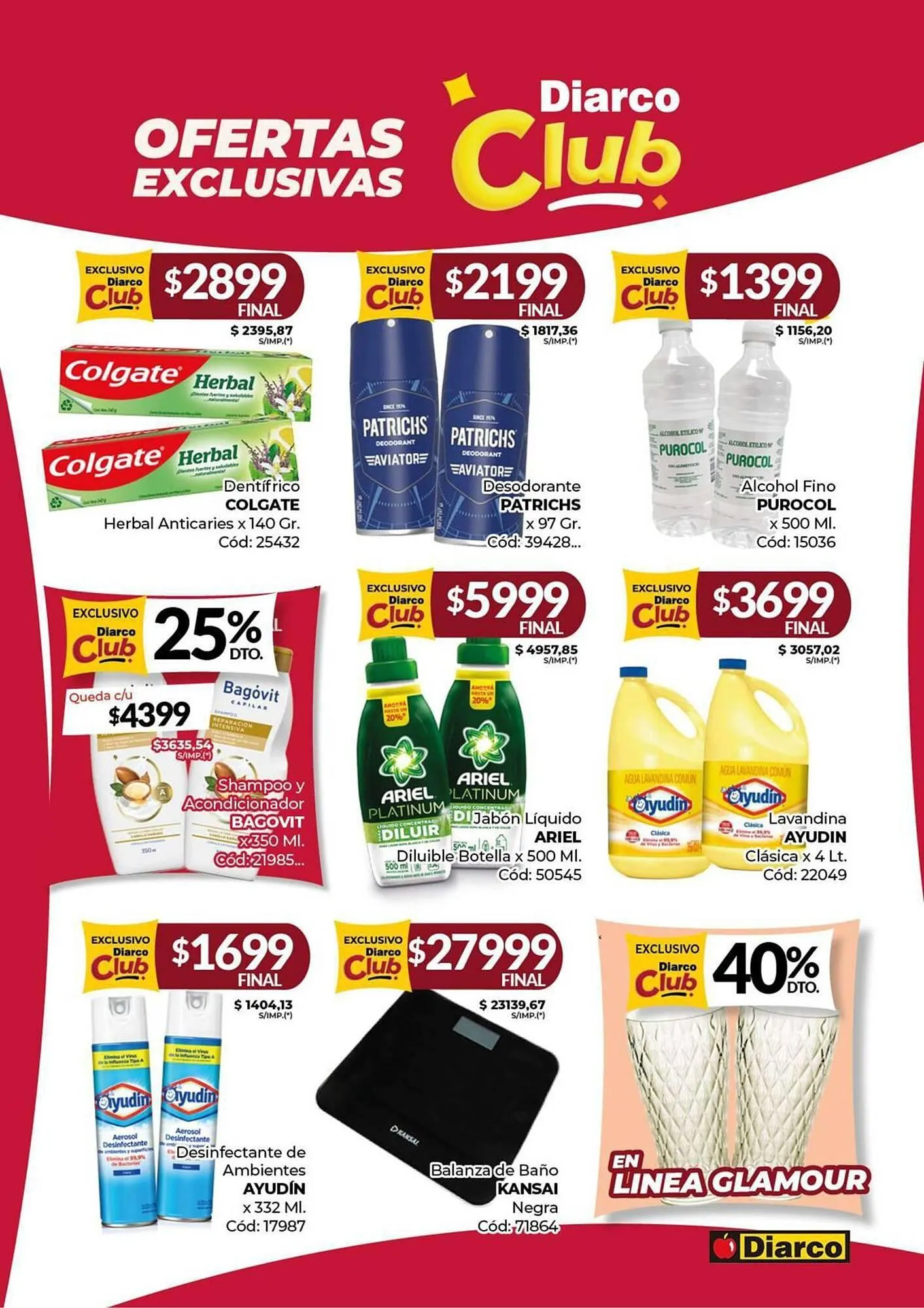 Ofertas de Catálogo Diarco 26 de mayo al 30 de mayo 2025 - Página 7 del catálogo