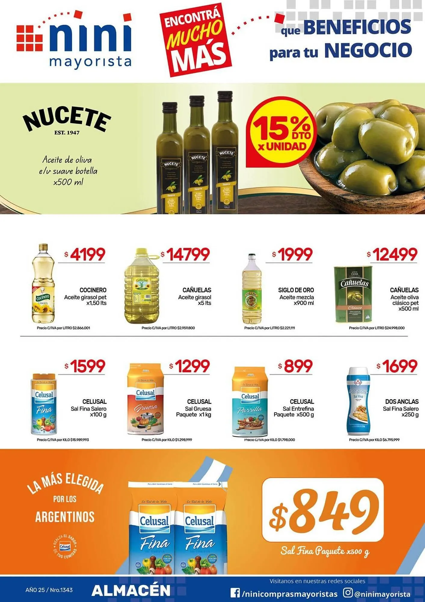 Ofertas de Catálogo Nini Mayorista 19 de enero al 25 de enero 2026 - Página 17 del catálogo