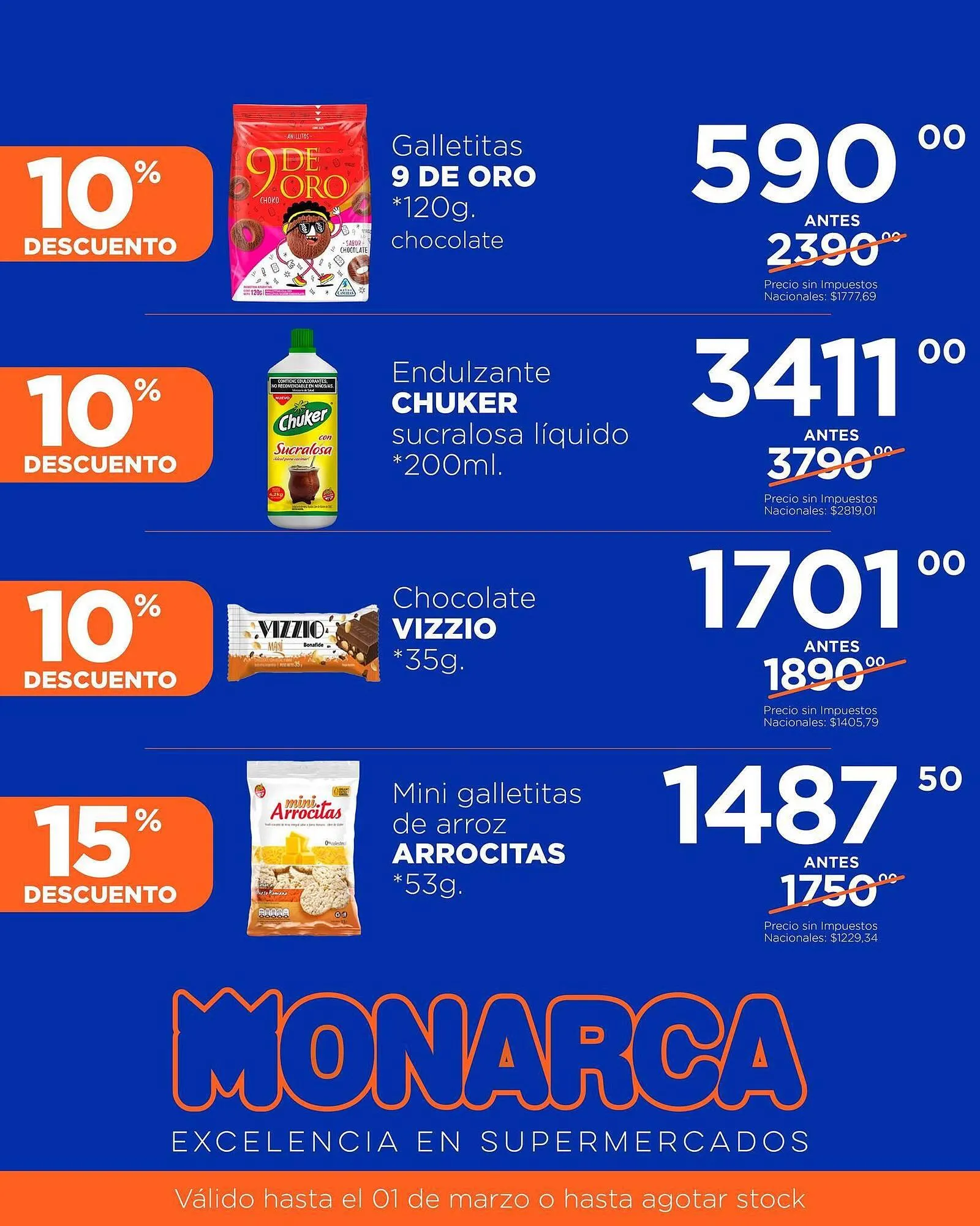 Ofertas de Catálogo Supermercados Monarca 2 de febrero al 1 de marzo 2026 - Página 5 del catálogo