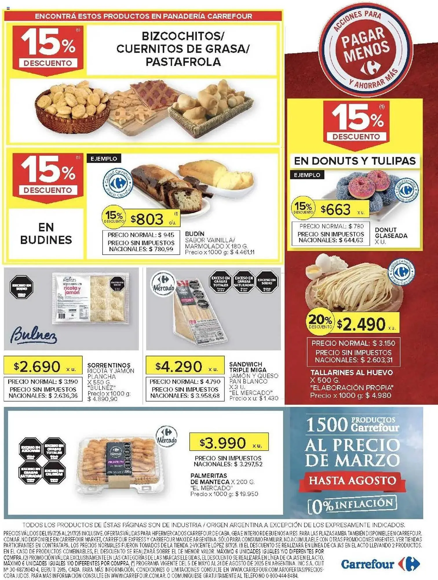 Ofertas de Catálogo Carrefour 15 de julio al 21 de julio 2025 - Página 16 del catálogo