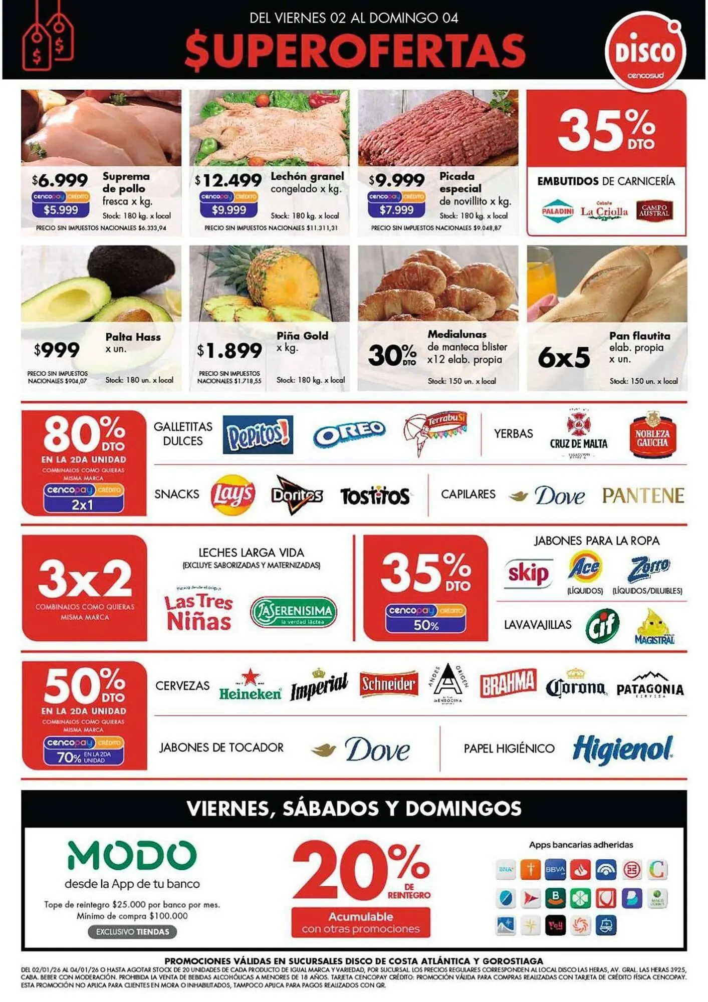 Ofertas de Folleto Disco 2 de enero al 4 de enero 2026 - Página 1 del catálogo