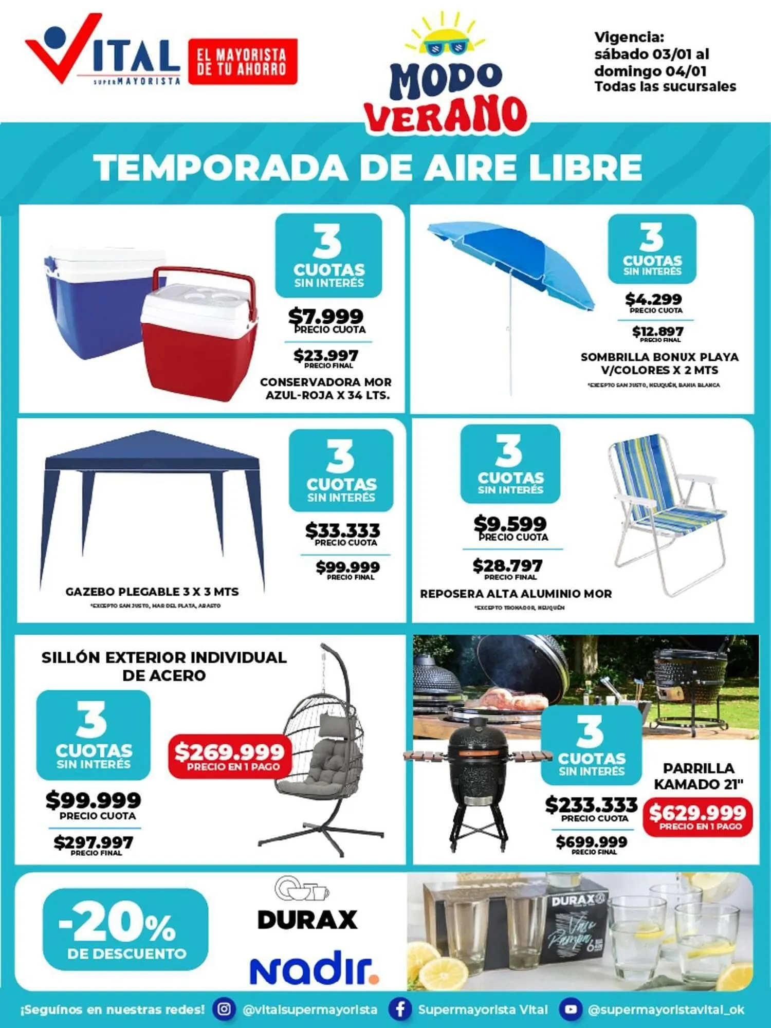 Ofertas de Catálogo Supermayorista Vital 1 de marzo al 1 de abril 2026 - Página 4 del catálogo