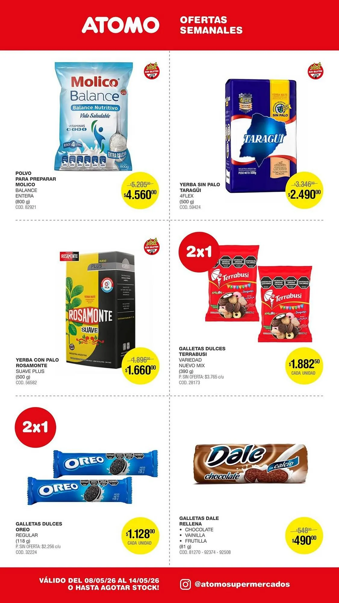 Ofertas de Catálogo Atomo Conviene 12 de mayo al 14 de mayo 2026 - Página 8 del catálogo