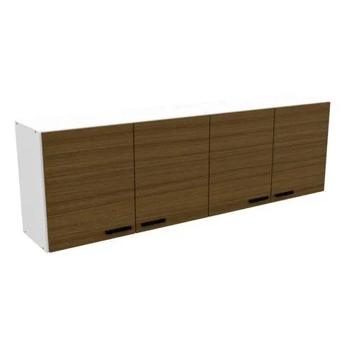 Alacena mueble de cocina express 1.60 mts melamina avellana Mosconi