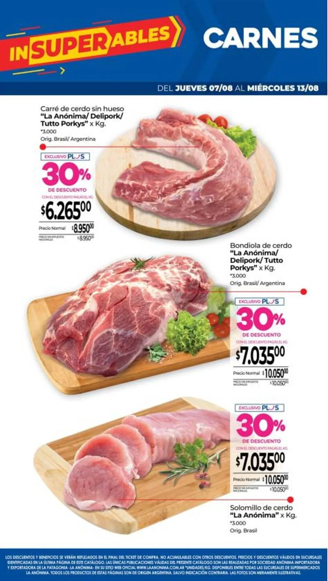 Ofertas de Catálogo La Anonima 7 de agosto al 13 de agosto 2025 - Página 3 del catálogo