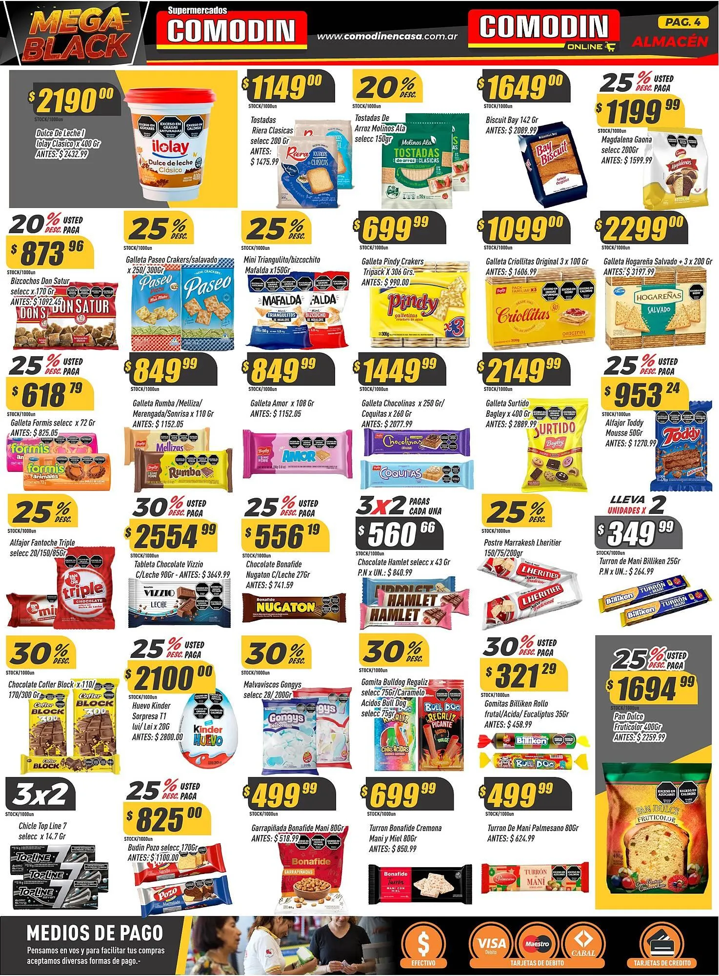 Ofertas de Catálogo Supermercados Comodin 3 de noviembre al 10 de noviembre 2025 - Página 4 del catálogo