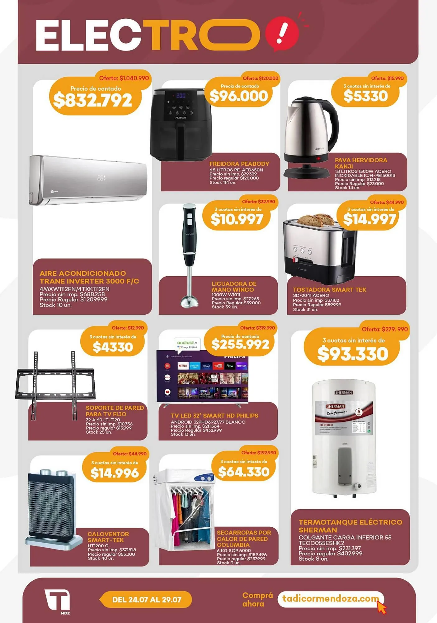 Ofertas de Catálogo Supermercados Tadicor 24 de julio al 1 de agosto 2025 - Página 11 del catálogo