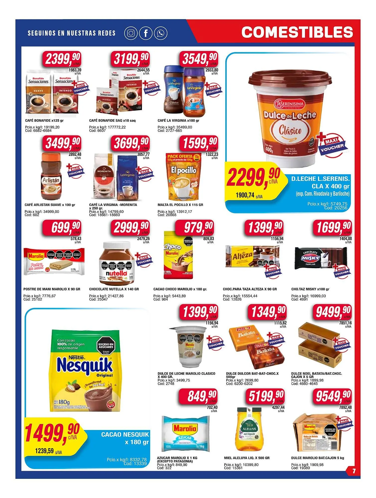 Ofertas de Catálogo Maxiconsumo 28 de julio al 4 de agosto 2025 - Página 7 del catálogo