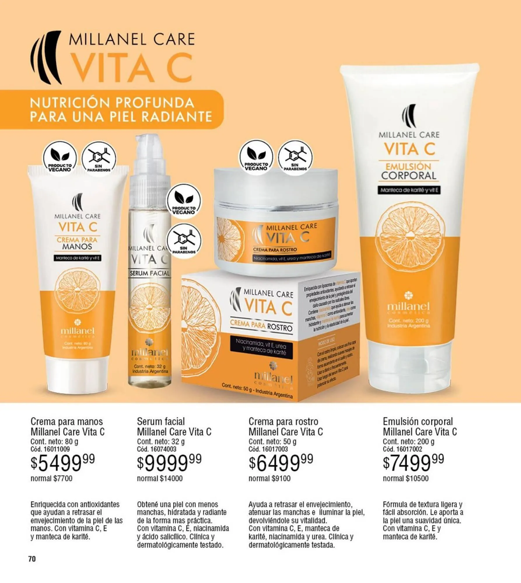 Ofertas de Catálogo Millanel Cosmética 3 de marzo al 30 de marzo 2025 - Página 70 del catálogo