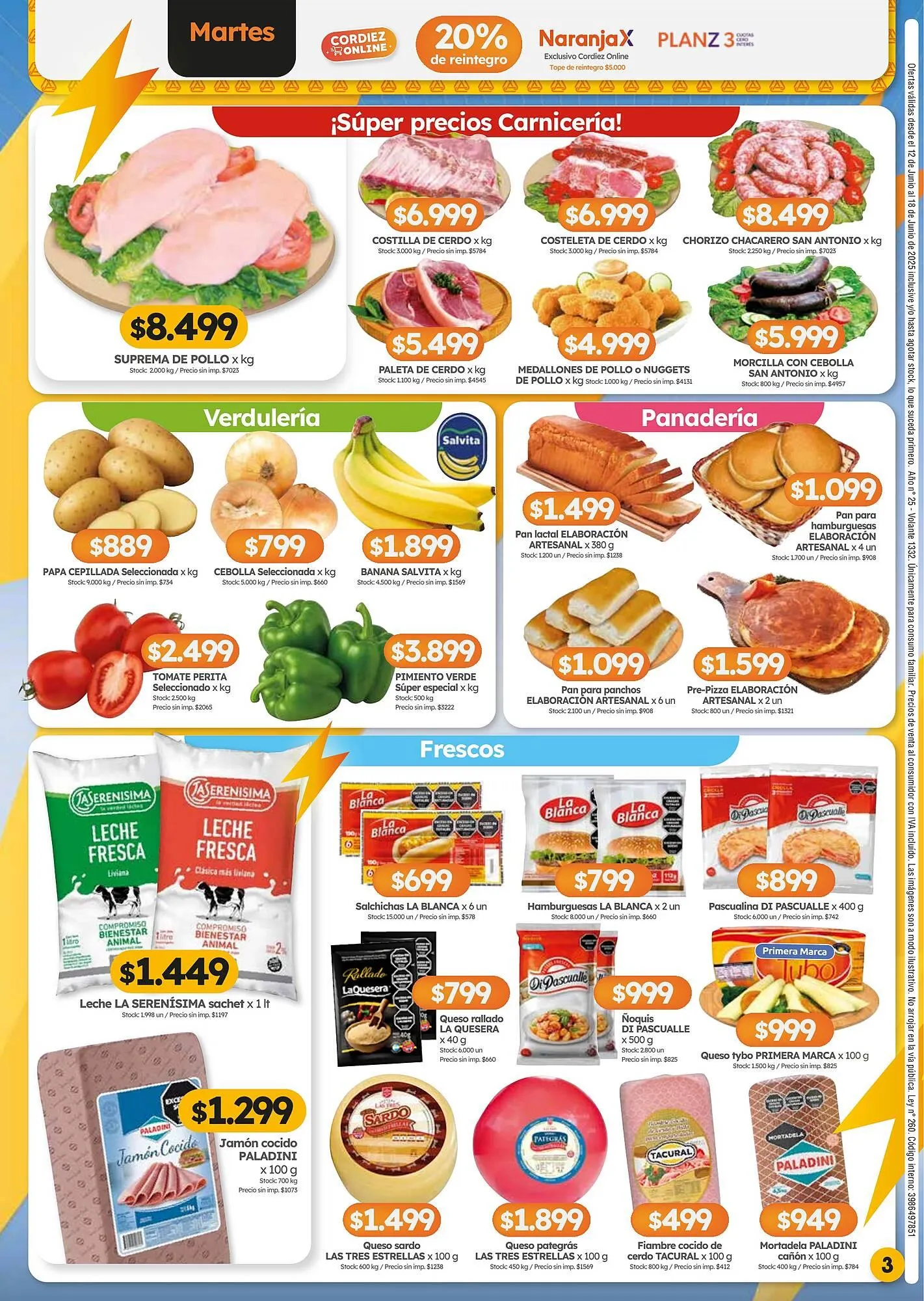 Ofertas de Catálogo Cordiez 12 de junio al 18 de junio 2025 - Página 3 del catálogo