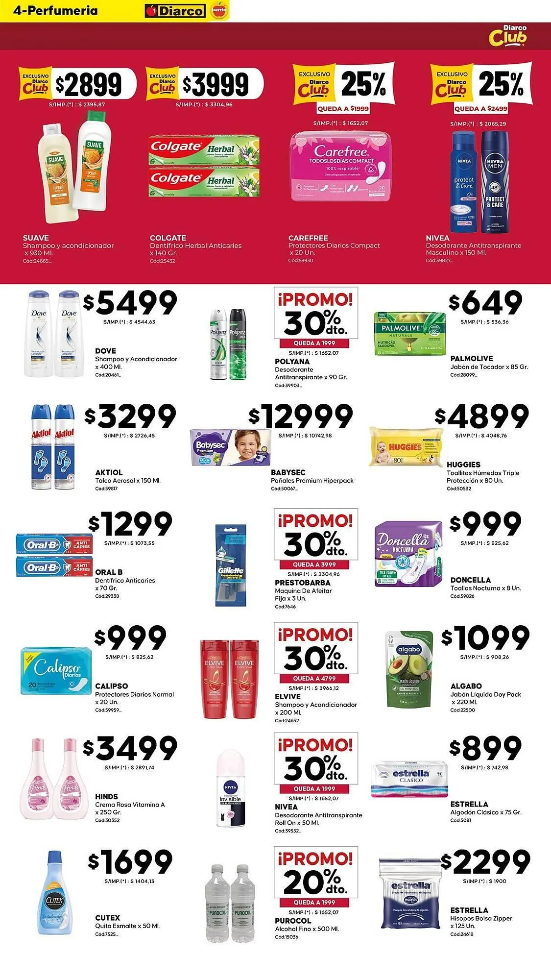 Ofertas de Catálogo Diarco 19 de enero al 23 de enero 2026 - Página 4 del catálogo