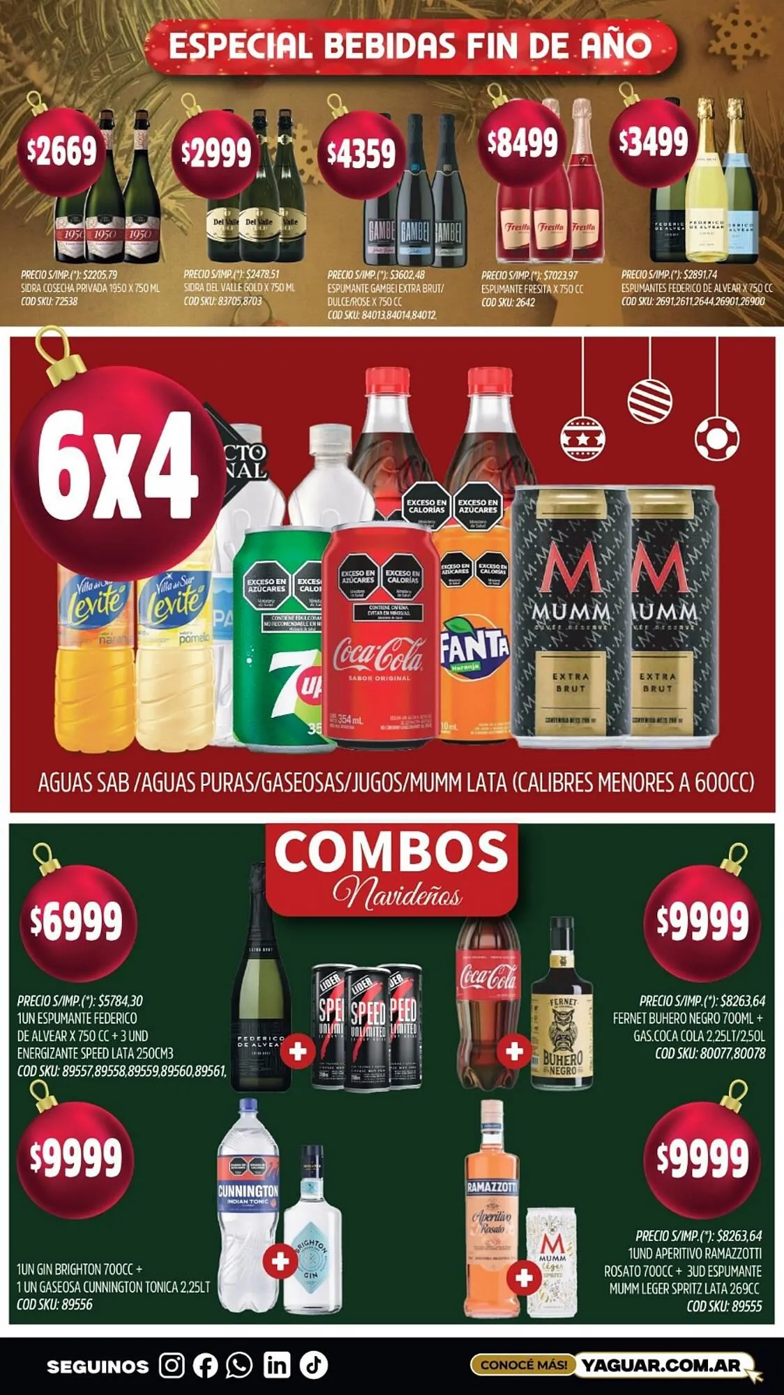 Ofertas de Catálogo Supermercados Yaguar 31 de diciembre al 4 de enero 2026 - Página 4 del catálogo