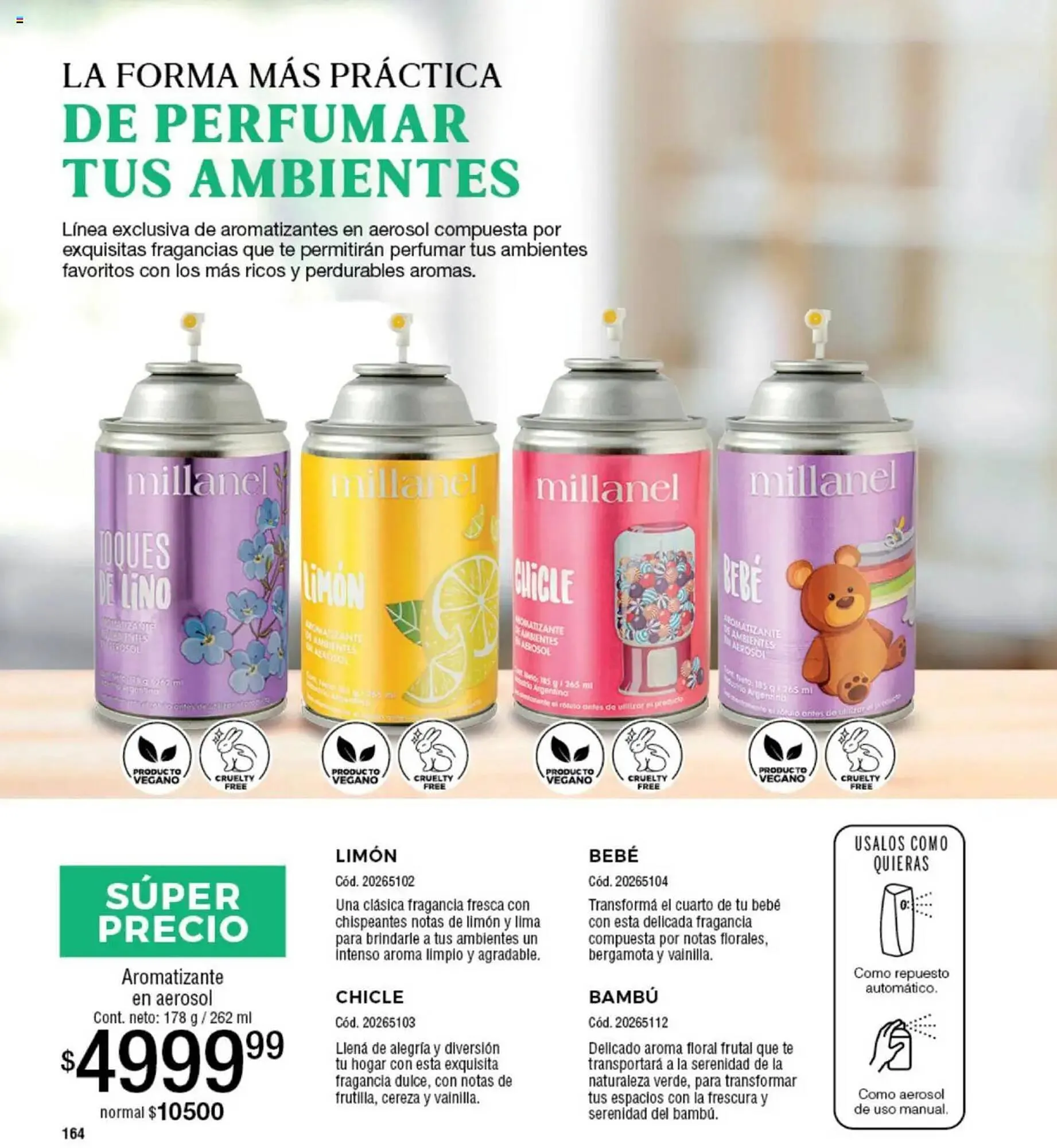 Ofertas de Catálogo Millanel Cosmética 21 de julio al 18 de agosto 2025 - Página 168 del catálogo