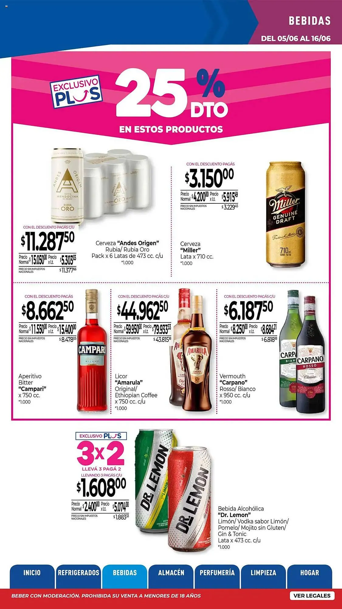 Ofertas de Catálogo La Anonima 5 de junio al 16 de junio 2025 - Página 12 del catálogo