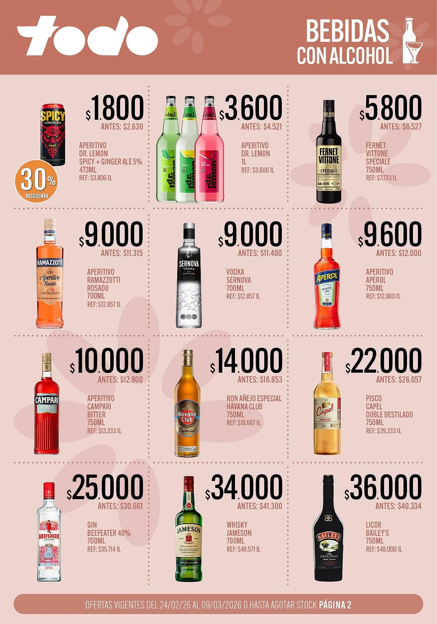 Ofertas de Catálogo Supermercados Todo 23 de febrero al 9 de marzo 2026 - Página 2 del catálogo