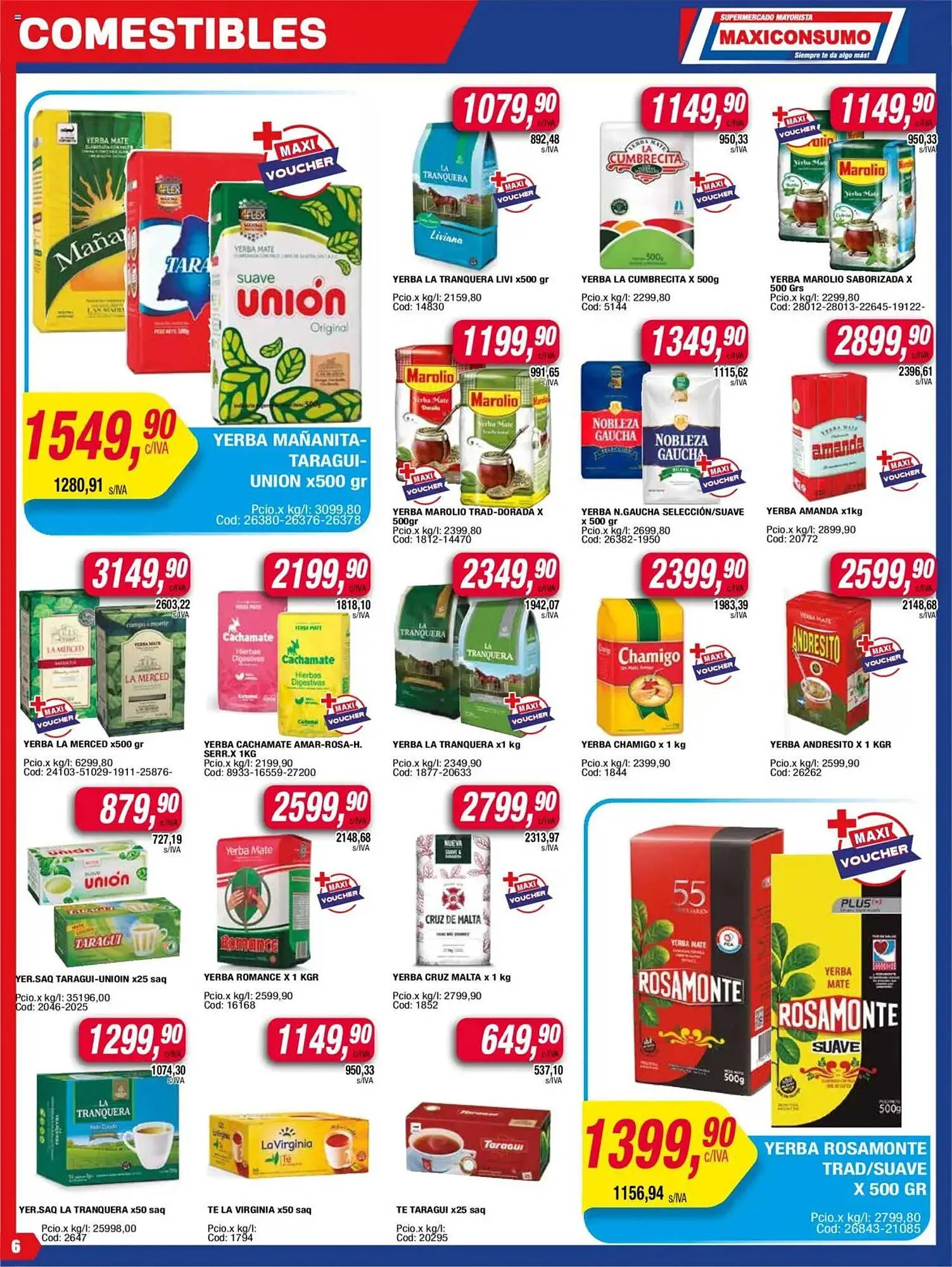 Ofertas de Catálogo Maxiconsumo 5 de mayo al 11 de mayo 2025 - Página 6 del catálogo