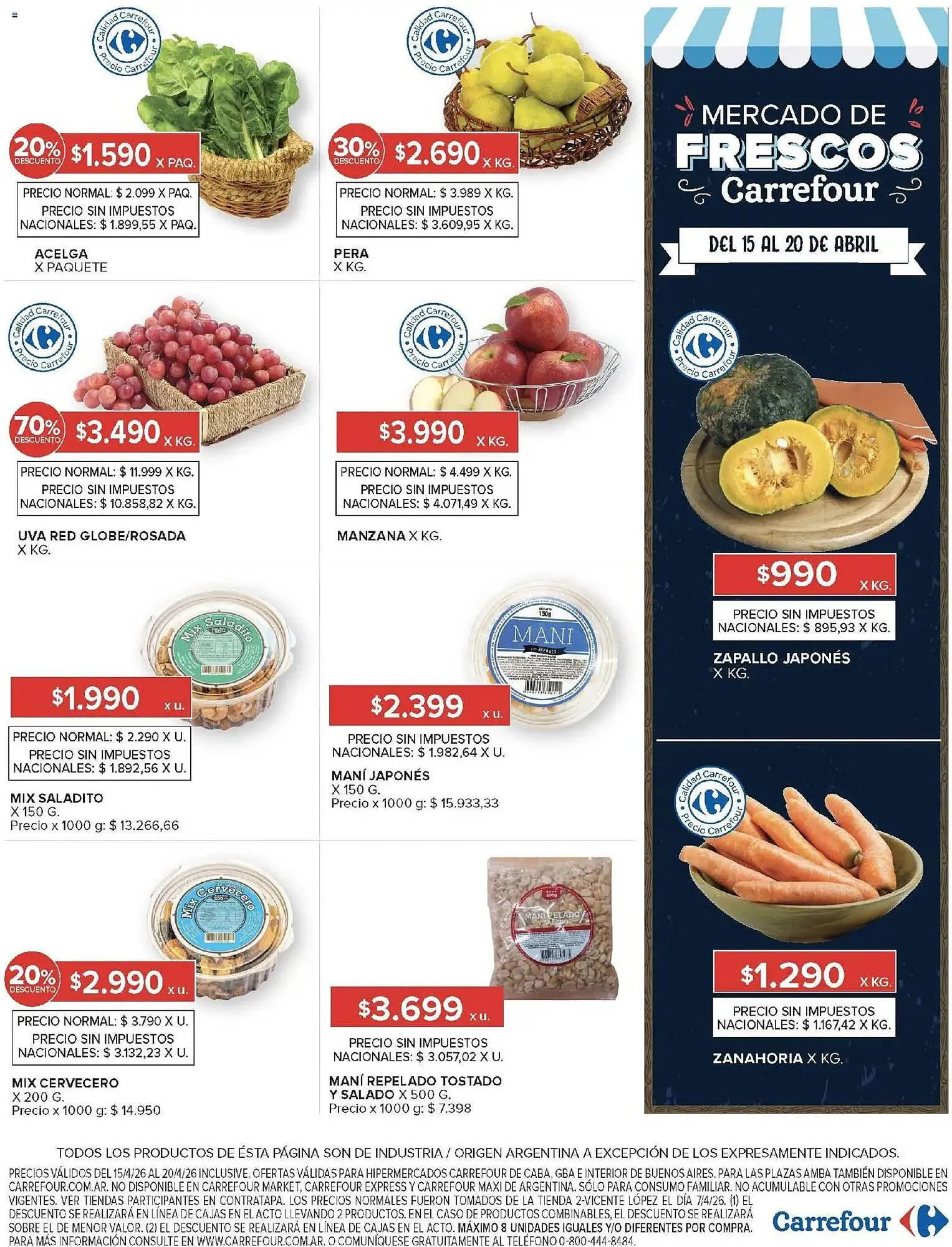 Ofertas de Catálogo Carrefour 15 de abril al 20 de abril 2026 - Página 15 del catálogo