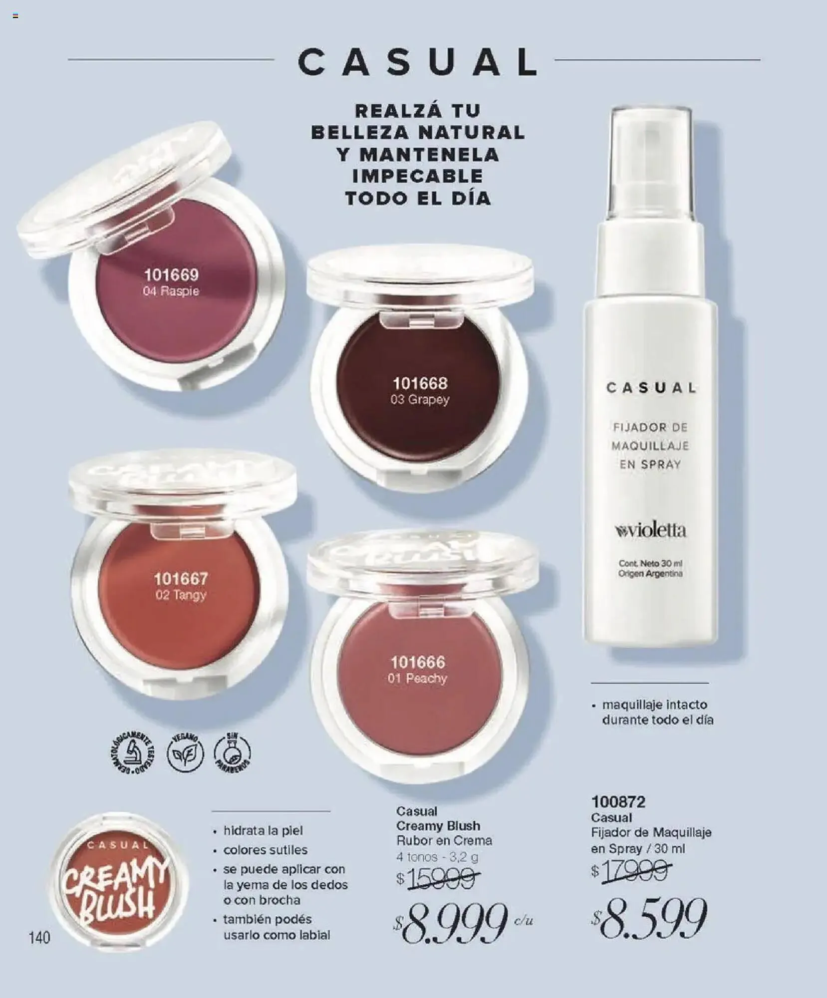 Ofertas de Catálogo Violetta Cosméticos 9 de octubre al 12 de noviembre 2025 - Página 140 del catálogo