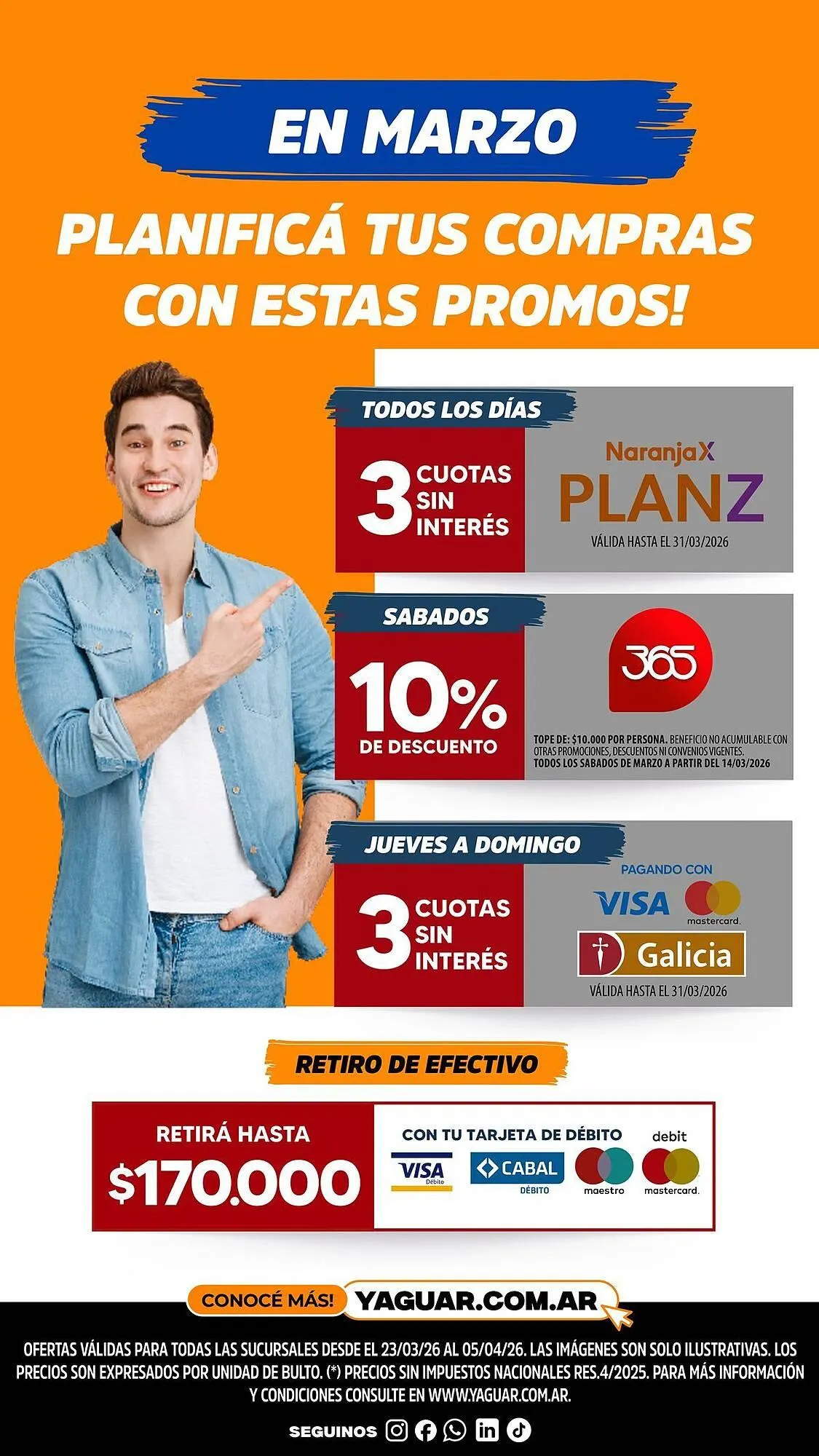 Ofertas de Catálogo Supermercados Yaguar 3 de abril al 5 de abril 2026 - Página 9 del catálogo