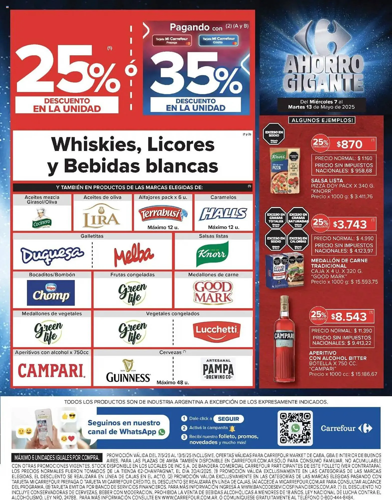 Ofertas de Catálogo Carrefour Market 7 de mayo al 13 de mayo 2025 - Página 9 del catálogo