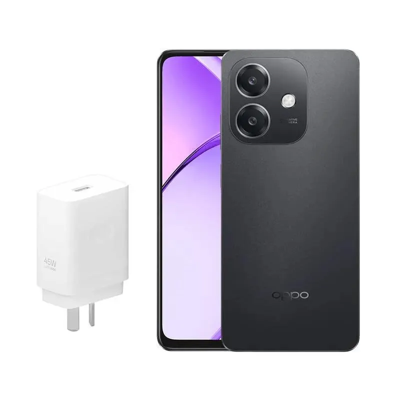 Celular OPPO A60 8GB 256GB Black + Cargador Rapido 45W