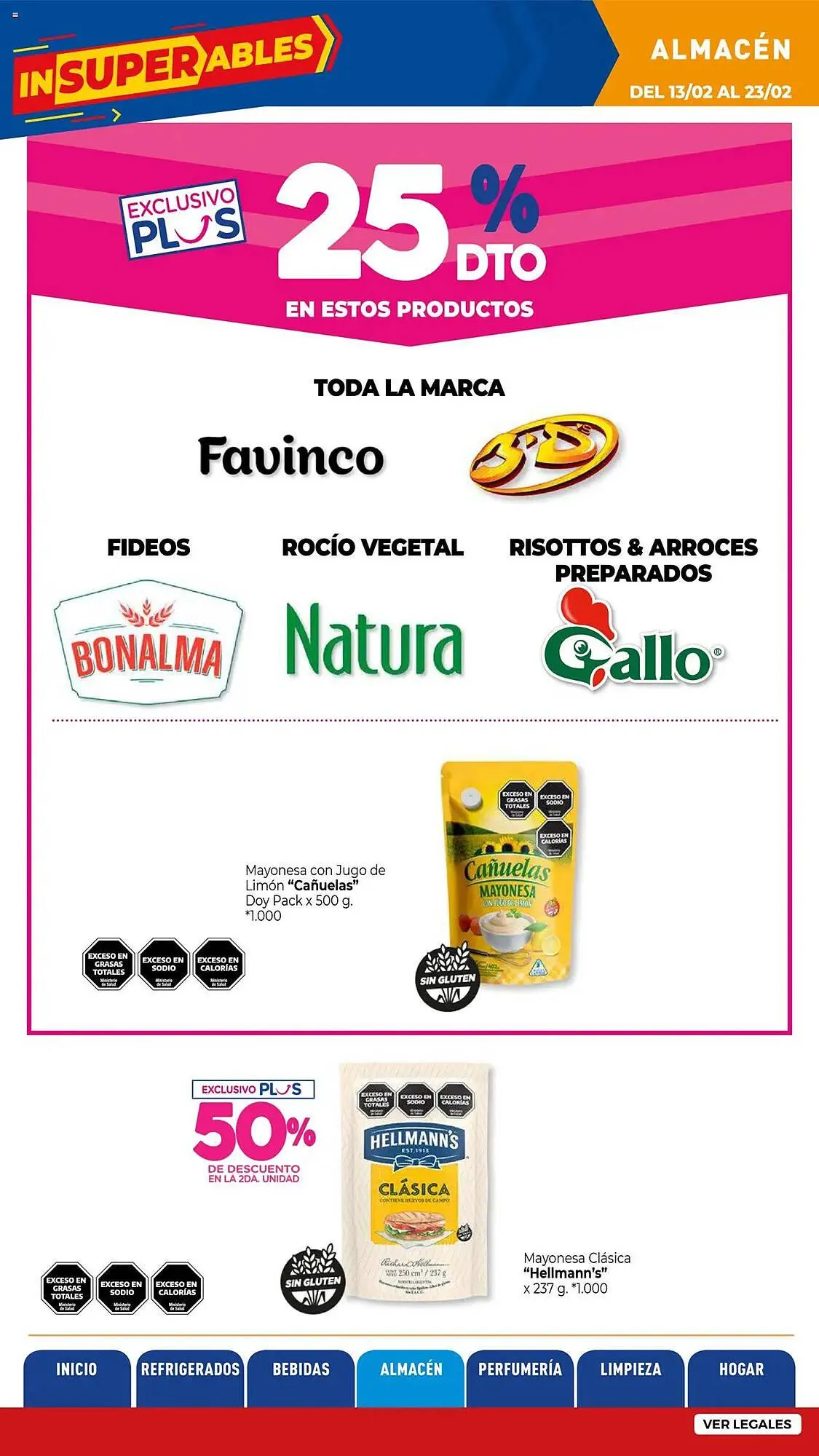 Ofertas de Catálogo La Anonima 13 de febrero al 23 de febrero 2025 - Página 17 del catálogo