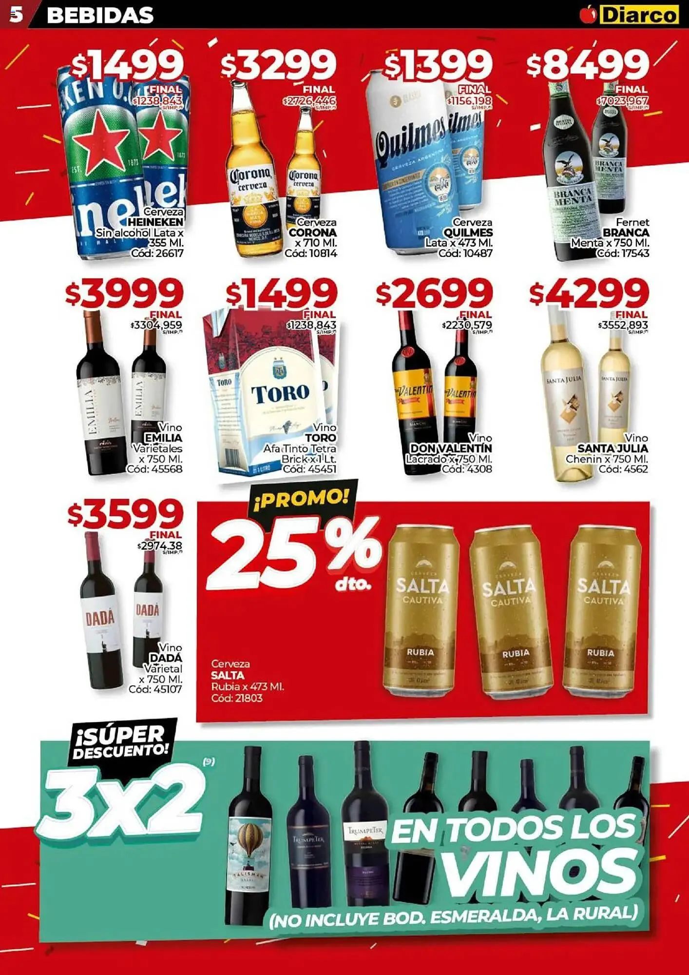 Ofertas de Catálogo Diarco 14 de abril al 20 de abril 2025 - Página 5 del catálogo