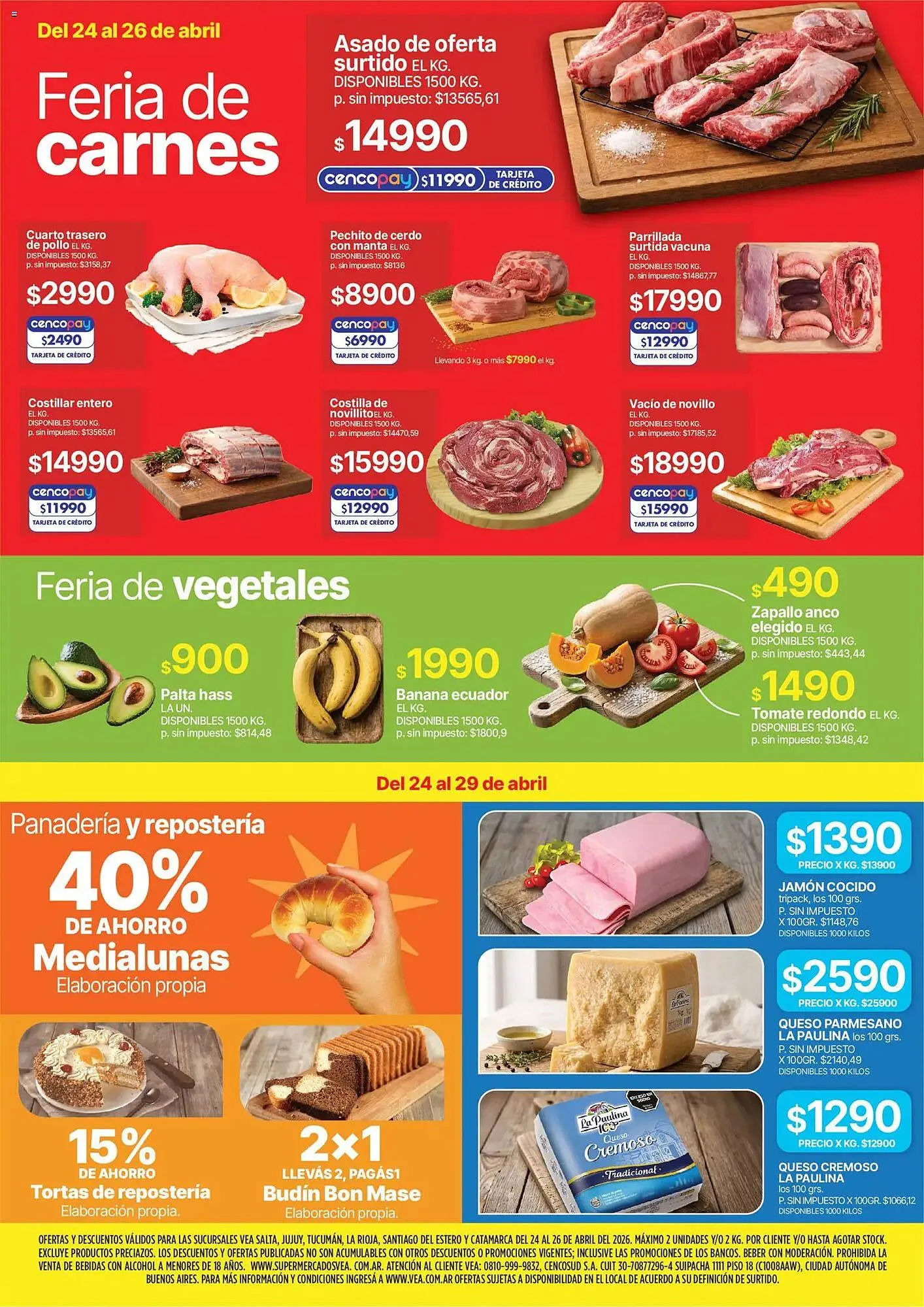 Ofertas de Catálogo Supermercados Vea 24 de abril al 26 de abril 2026 - Página 2 del catálogo